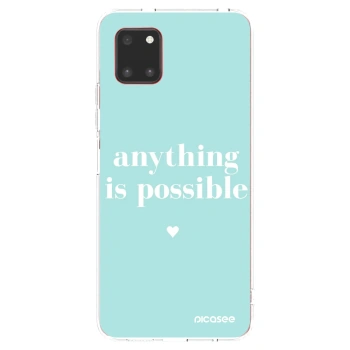 Picasee husă transparentă din silicon pentru Samsung Galaxy Note 10 Lite N770F - Anything is possible