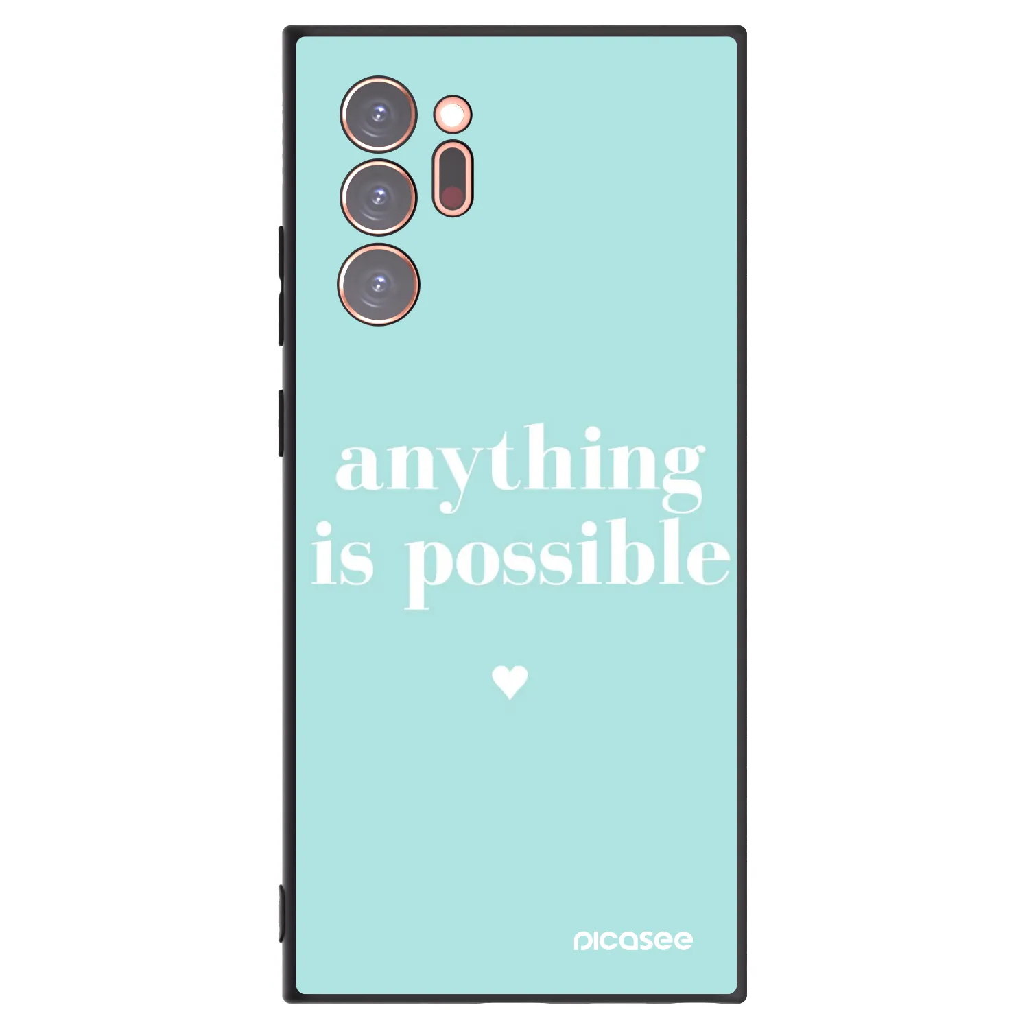 Picasee husă neagră din silicon pentru Samsung Galaxy Note 20 Ultra - Anything is possible
