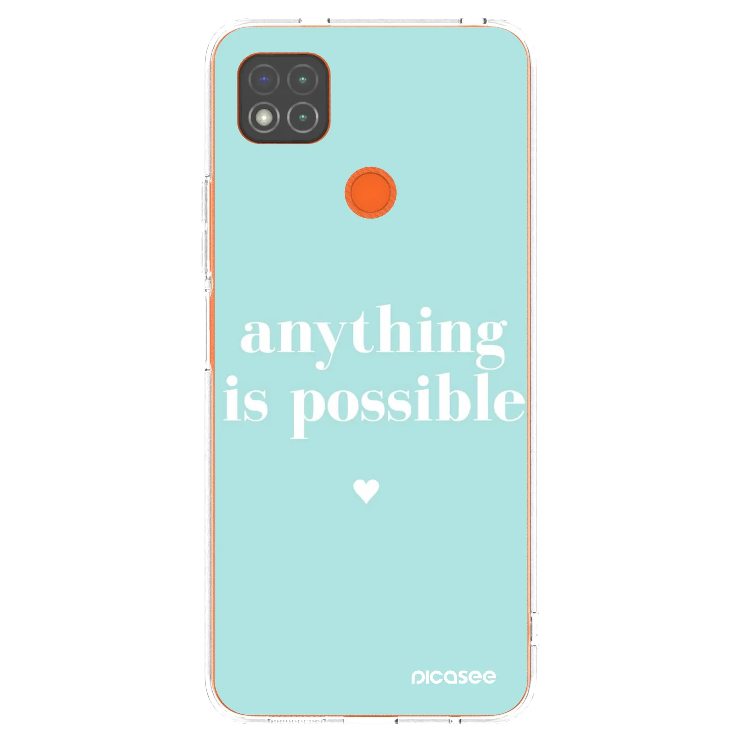Picasee husă transparentă din silicon pentru Xiaomi Redmi 9C - Anything is possible