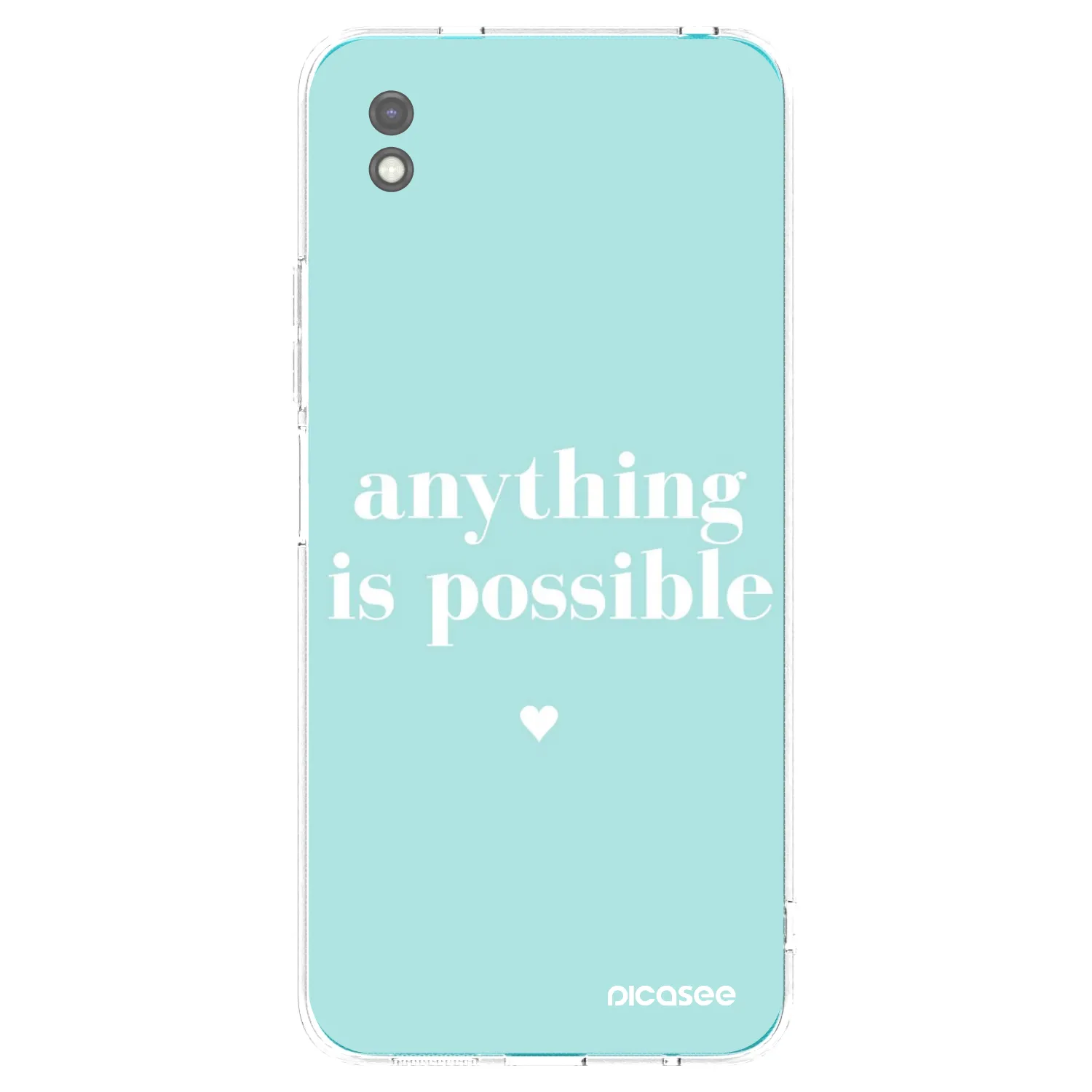 Picasee husă neagră din silicon pentru Xiaomi Redmi 9A - Anything is possible