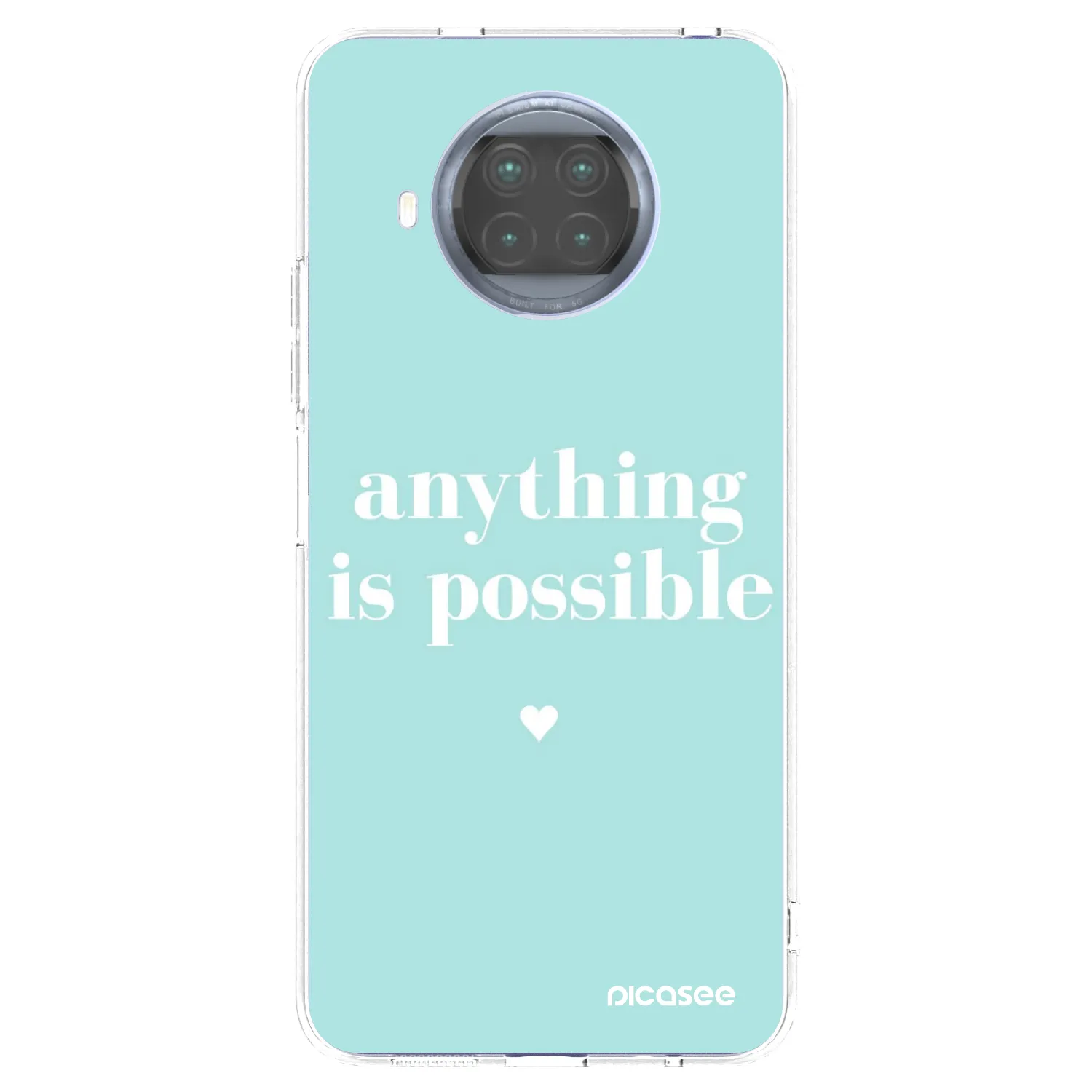 Picasee husă transparentă din silicon pentru Xiaomi Mi 10T Lite - Anything is possible