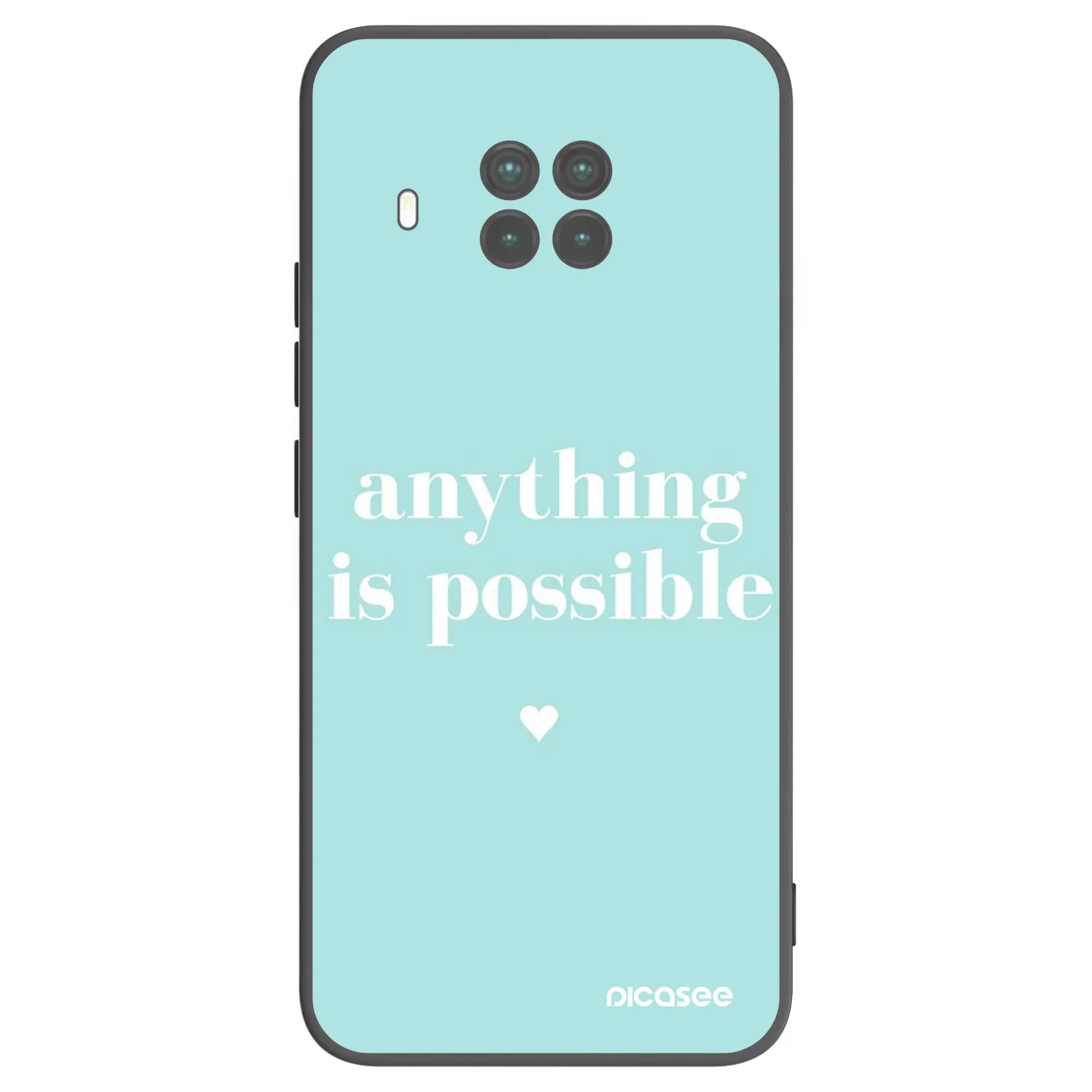 Picasee husă neagră din silicon pentru Xiaomi Mi 10T Lite - Anything is possible