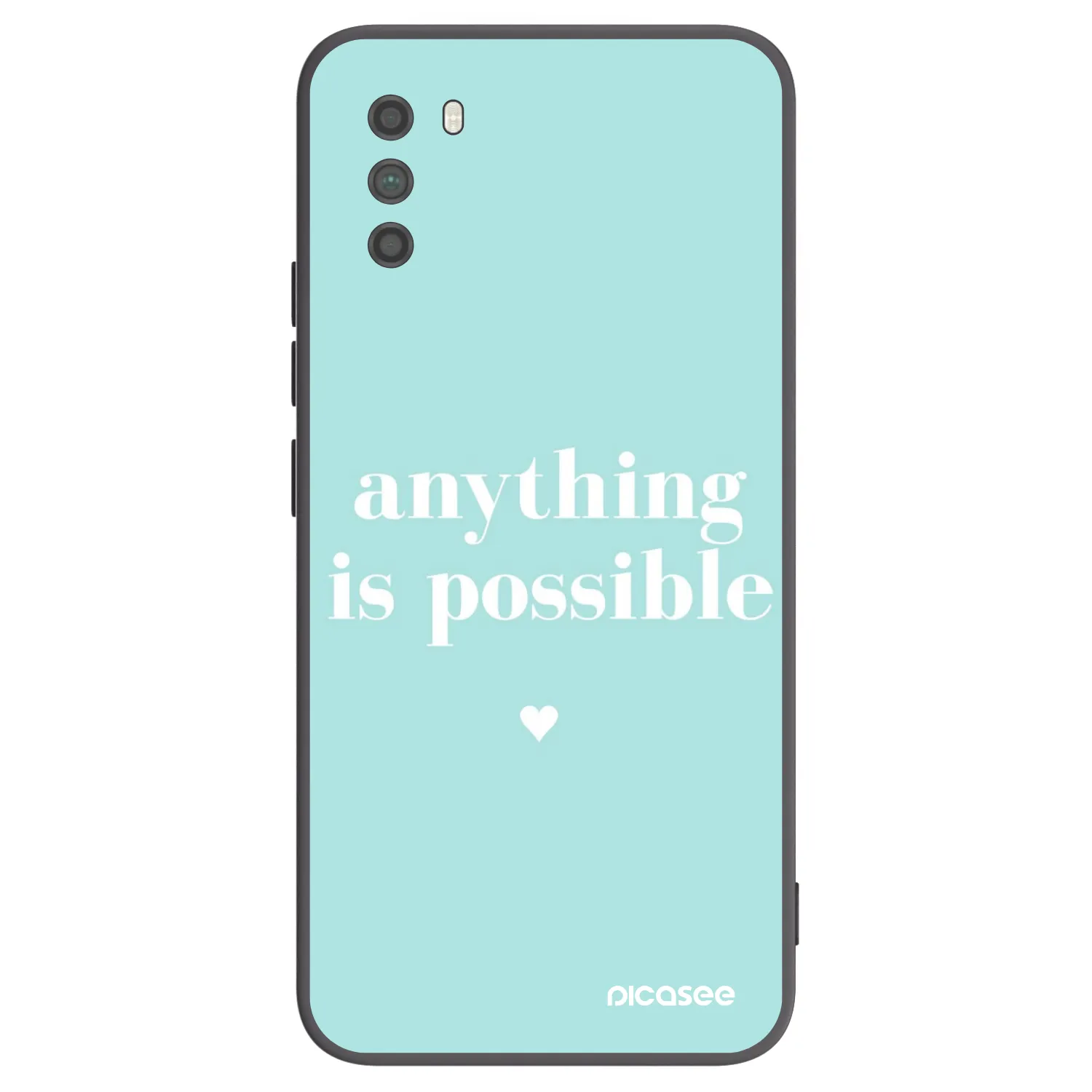 Picasee husă neagră din silicon pentru Xiaomi Poco M3 - Anything is possible