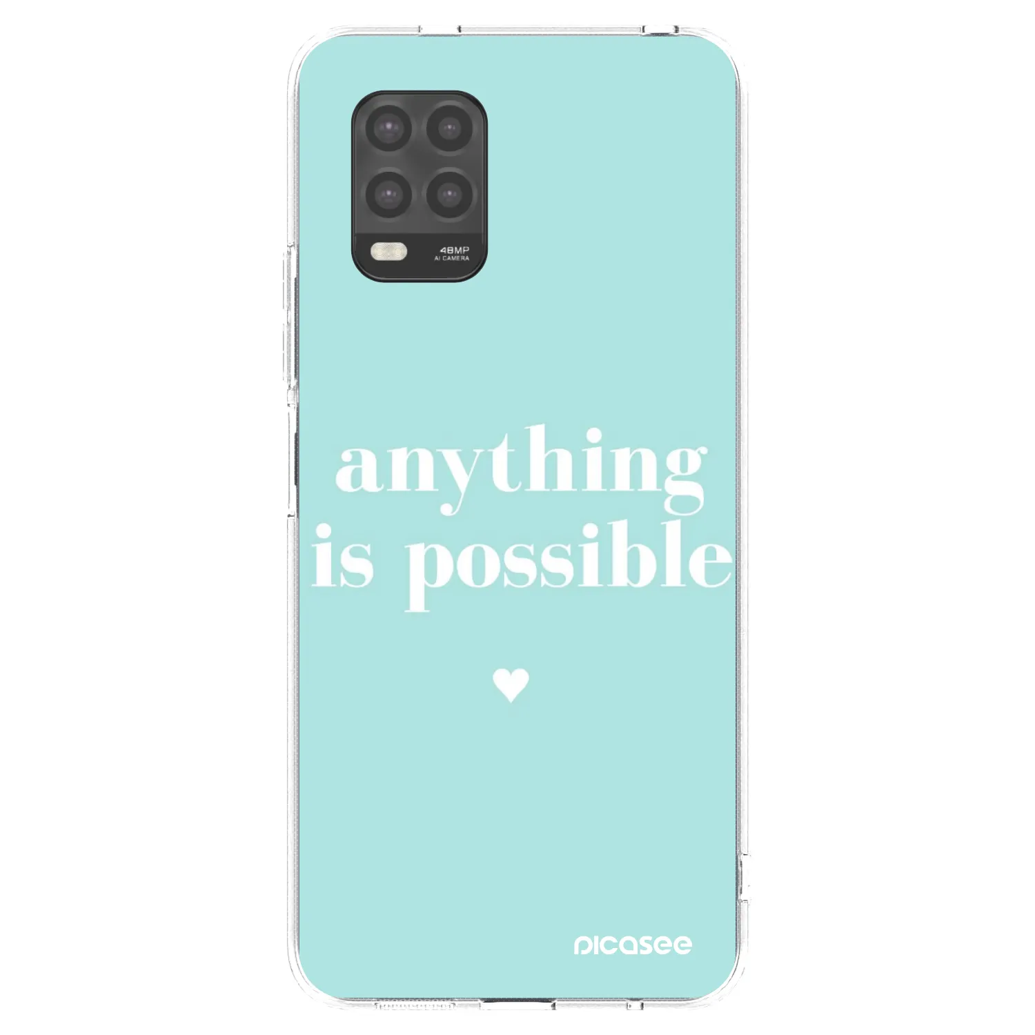 Picasee husă transparentă din silicon pentru Xiaomi Mi 10 Lite - Anything is possible