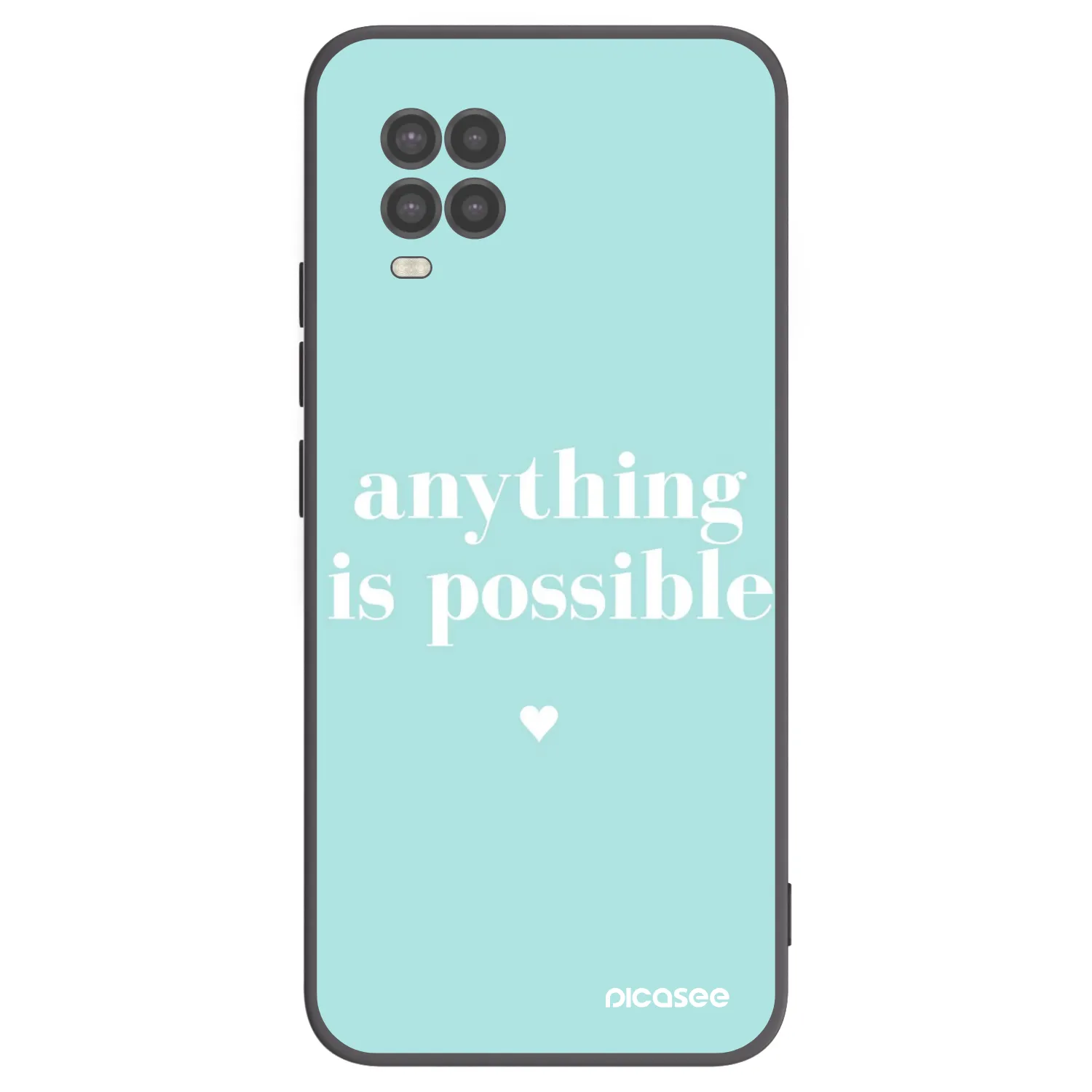 Picasee husă neagră din silicon pentru Xiaomi Mi 10 Lite - Anything is possible
