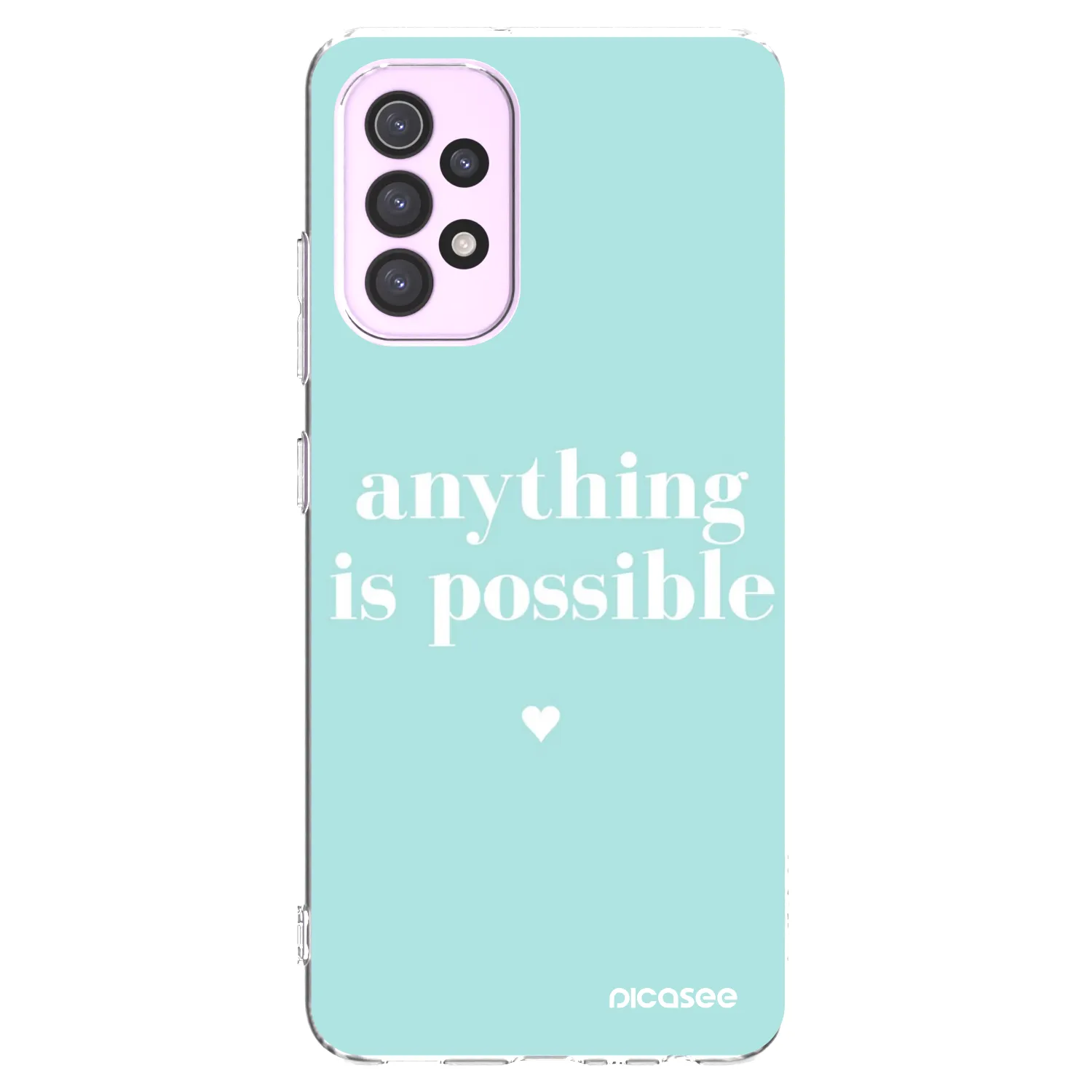 Picasee husă transparentă din silicon pentru Samsung Galaxy A32 5G A326B - Anything is possible