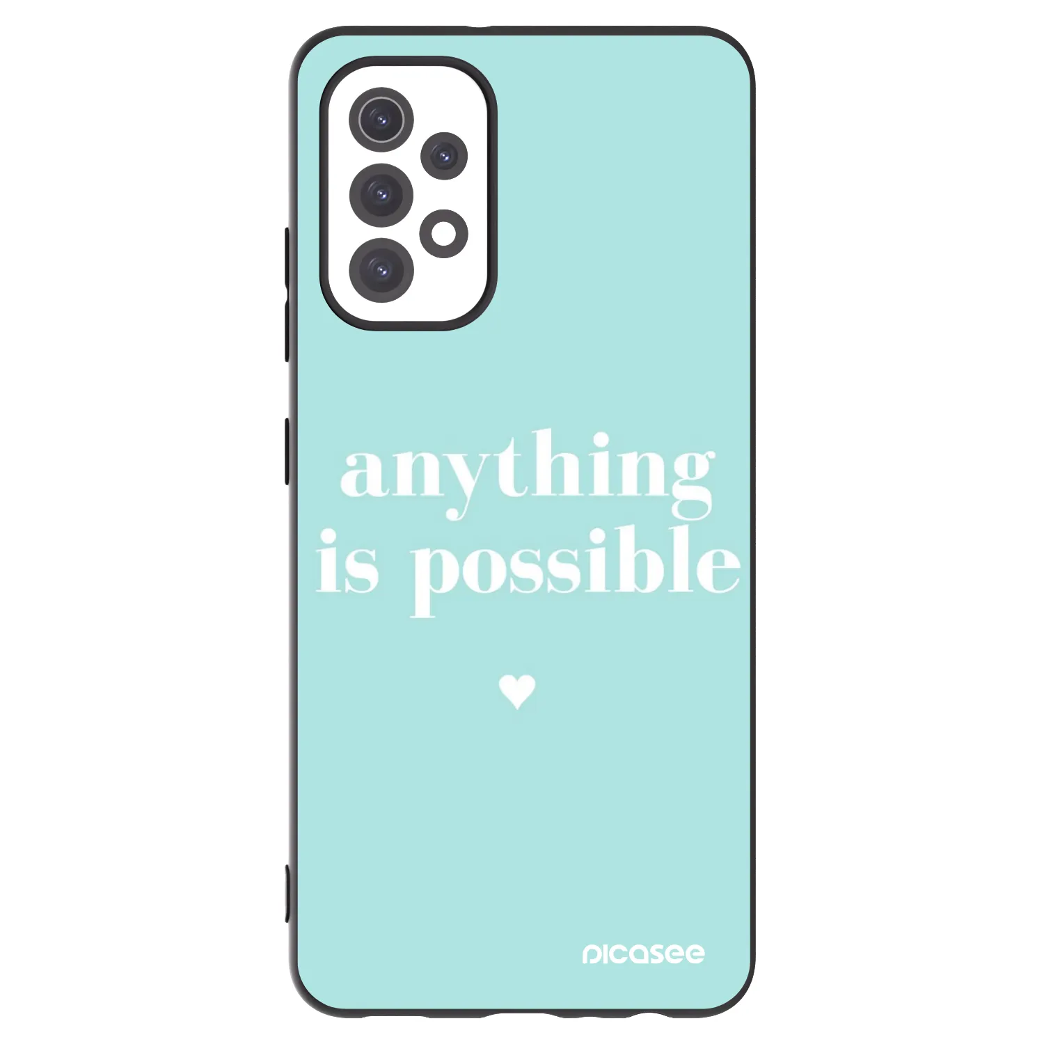 Picasee husă neagră din silicon pentru Samsung Galaxy A32 5G A326B - Anything is possible