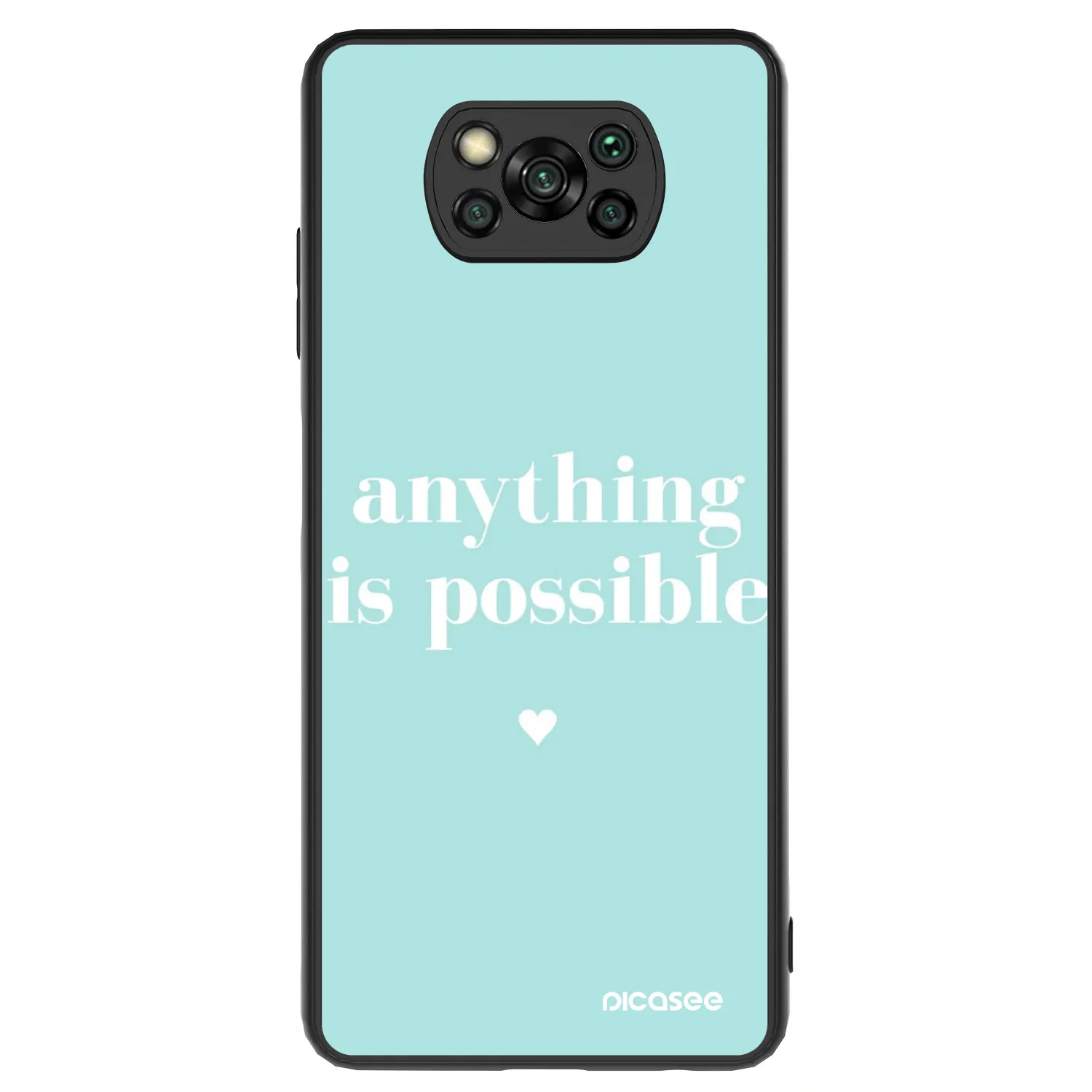 Picasee ULTIMATE CASE pentru Xiaomi Poco X3 - Anything is possible