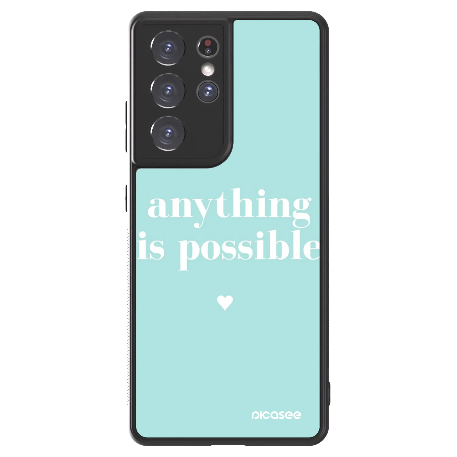 Picasee ULTIMATE CASE pentru Samsung Galaxy S21 Ultra 5G G998B - Anything is possible