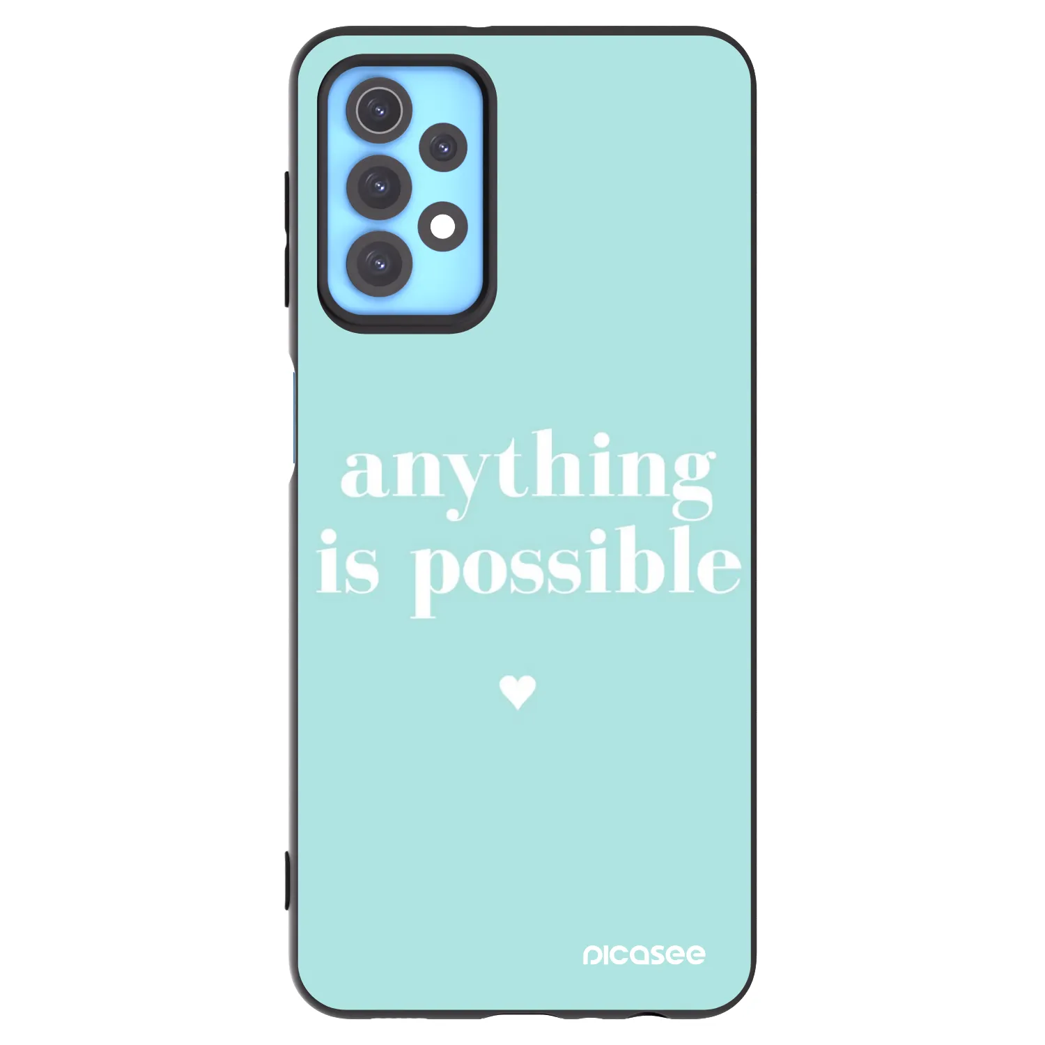 Picasee husă neagră din silicon pentru Samsung Galaxy A32 4G SM-A325F - Anything is possible