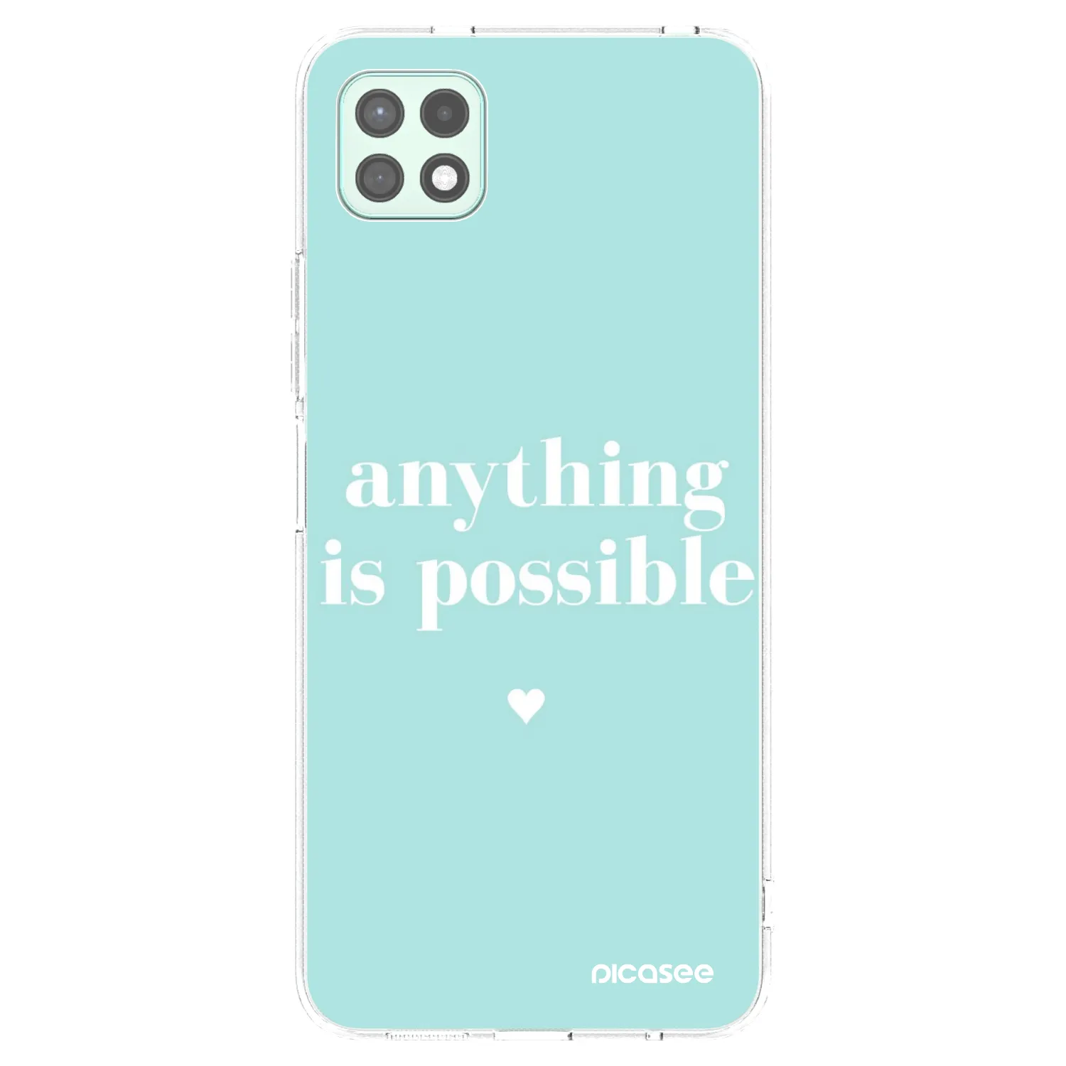Picasee husă transparentă din silicon pentru Samsung Galaxy A22 A226B 5G - Anything is possible