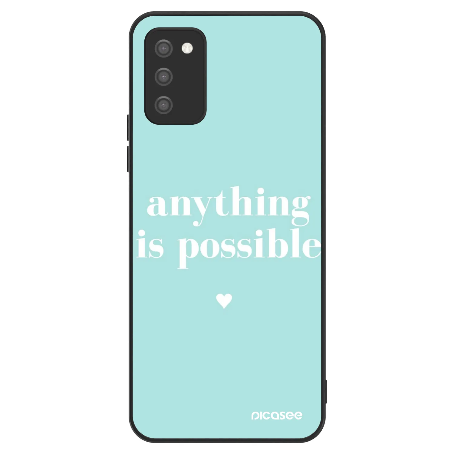 Picasee ULTIMATE CASE pentru Samsung Galaxy A02s A025G - Anything is possible