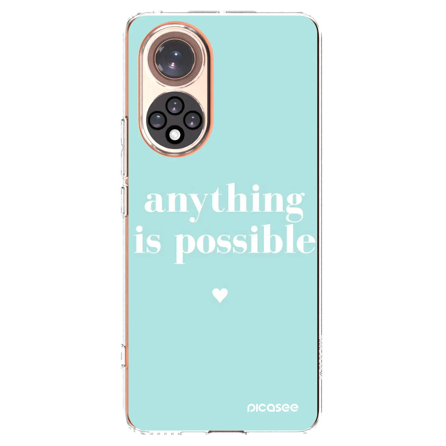 Picasee husă transparentă din silicon pentru Honor 50 5G - Anything is possible