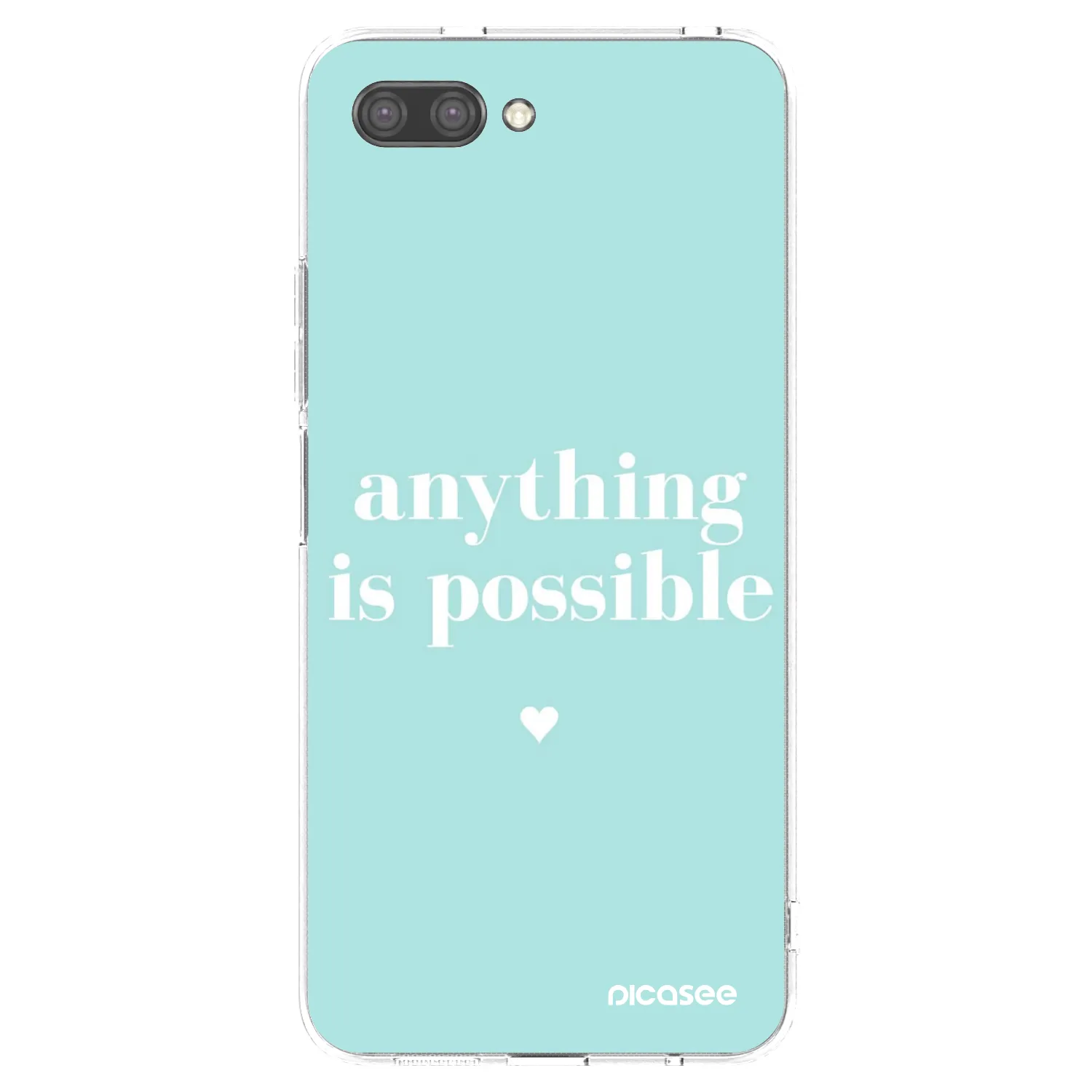 Picasee husă transparentă din silicon pentru Honor 10 - Anything is possible