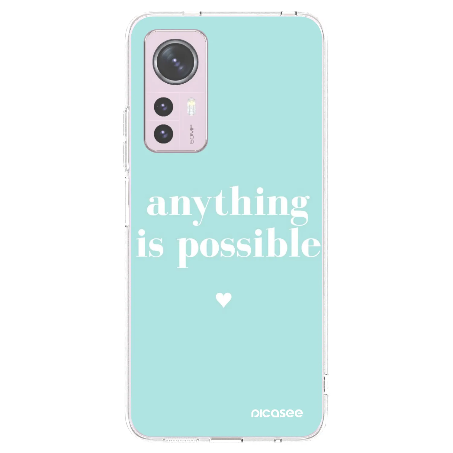 Picasee husă transparentă din silicon pentru Xiaomi 12 - Anything is possible