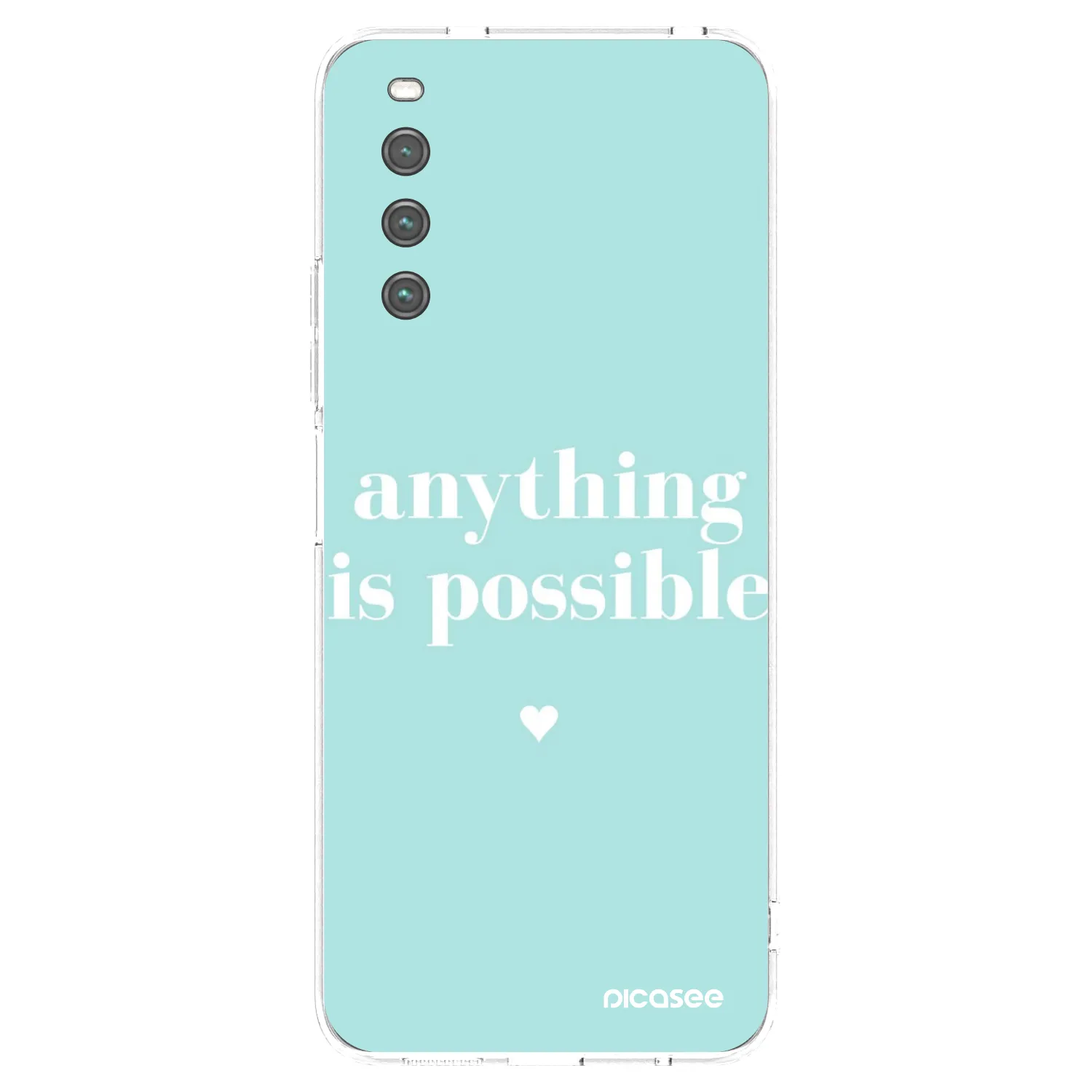 Picasee husă transparentă din silicon pentru Sony Xperia 10 IV 5G - Anything is possible