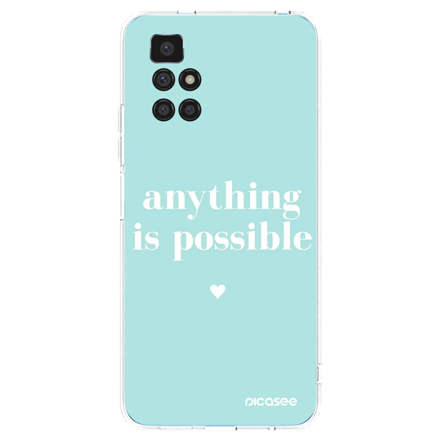Picasee husă transparentă din silicon pentru Xiaomi Redmi 10 (2022) - Anything is possible