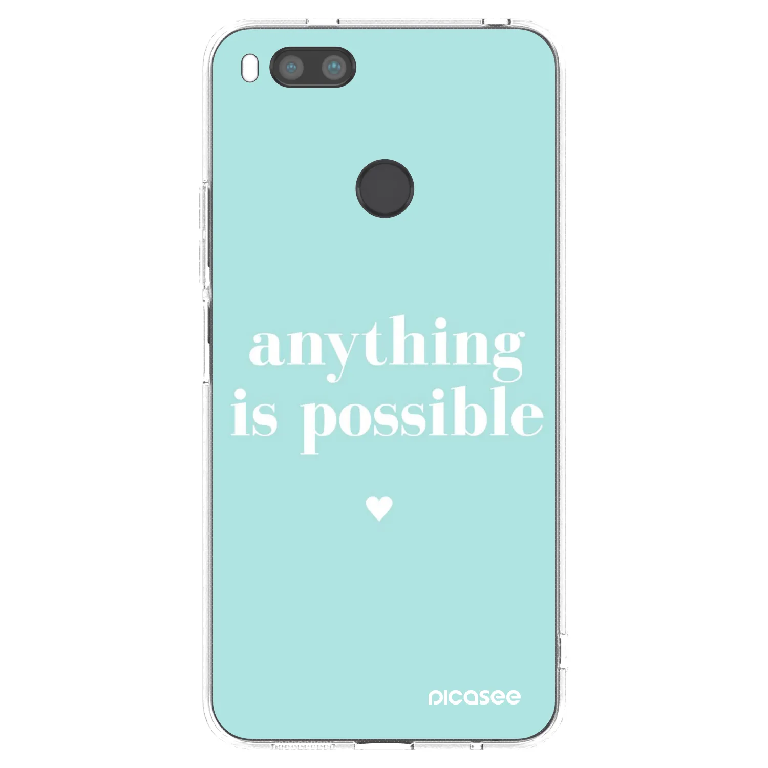 Picasee husă transparentă din silicon pentru Xiaomi Redmi A1 - Anything is possible