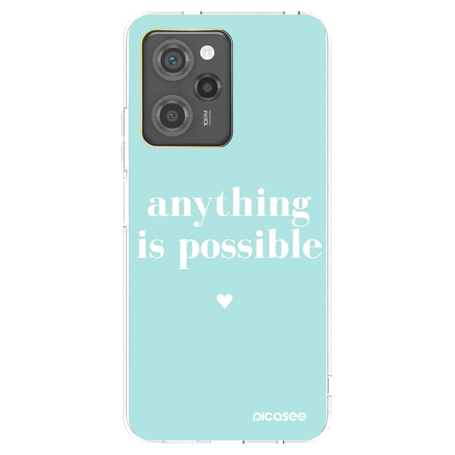Picasee husă transparentă din silicon pentru Xiaomi Poco X5 Pro - Anything is possible