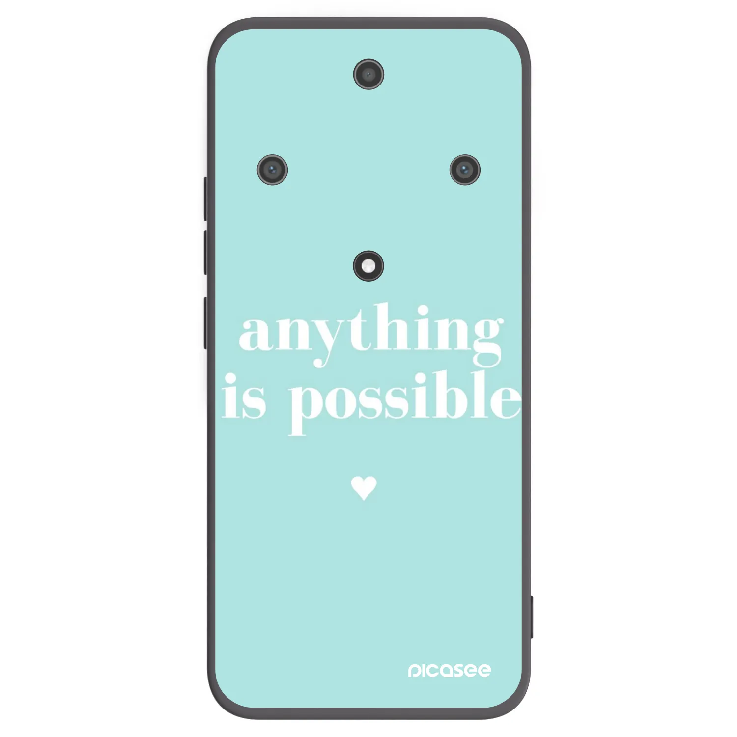 Picasee husă neagră din silicon pentru Honor Magic5 Lite 5G - Anything is possible