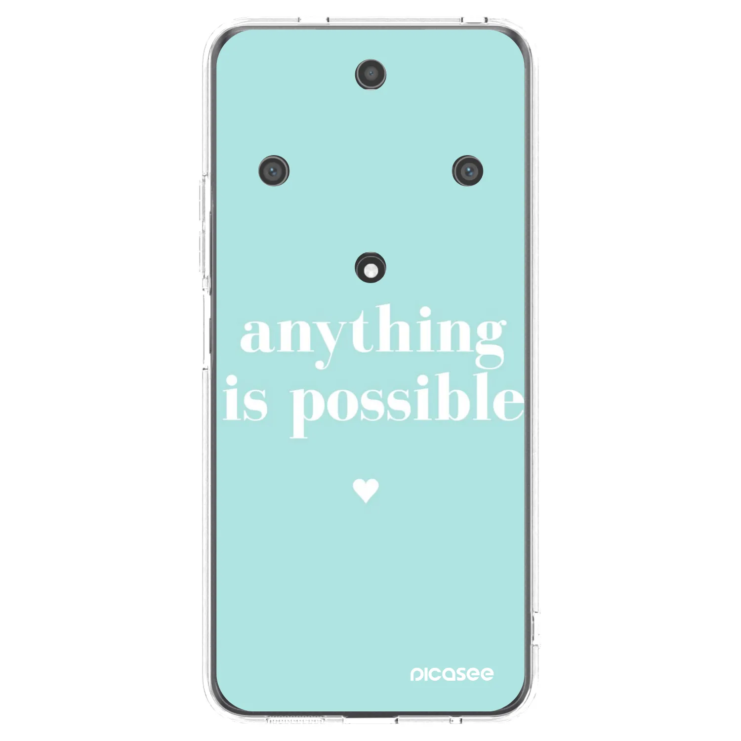 Picasee husă transparentă din silicon pentru Honor Magic5 Lite 5G - Anything is possible