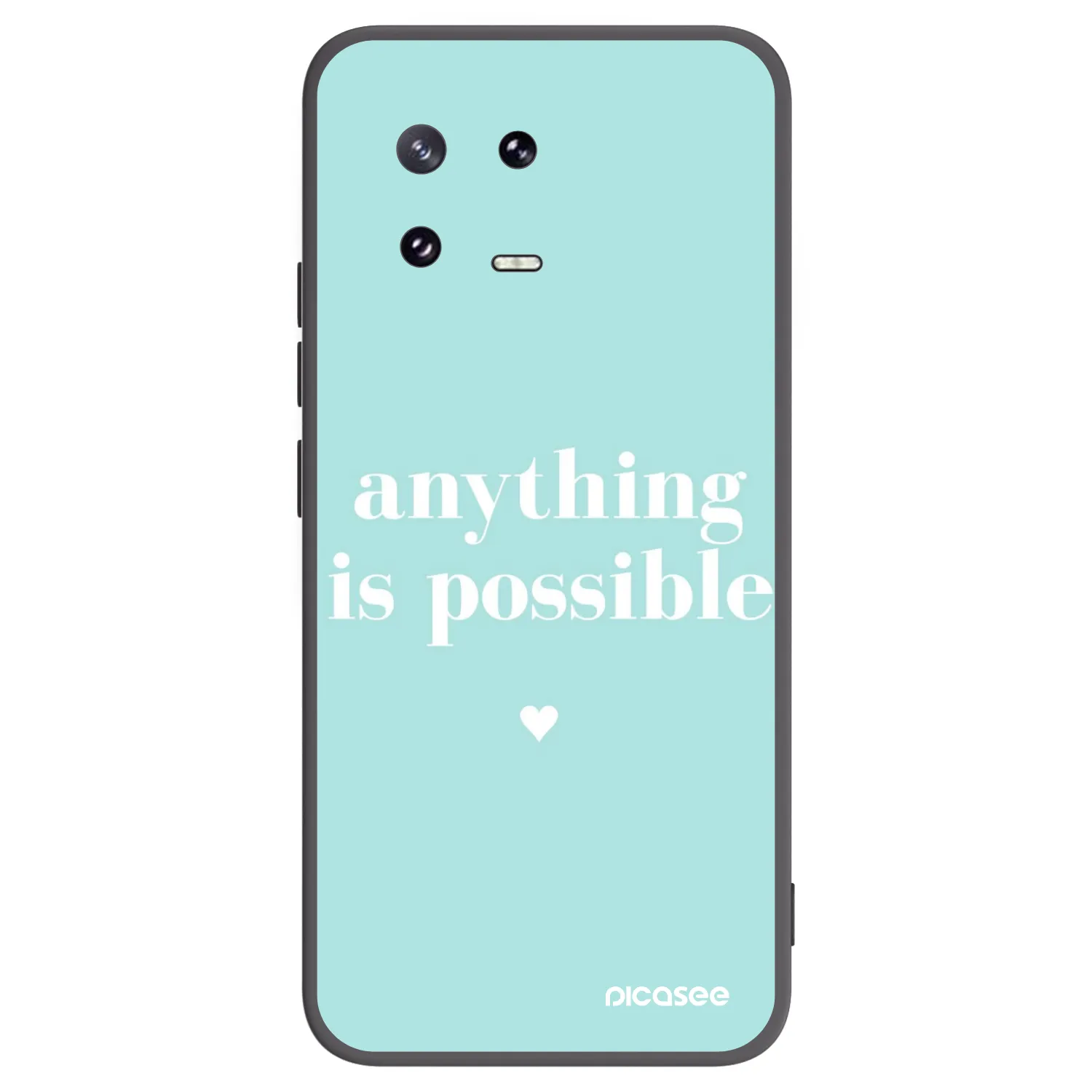 Picasee husă neagră din silicon pentru Xiaomi 13 Pro - Anything is possible