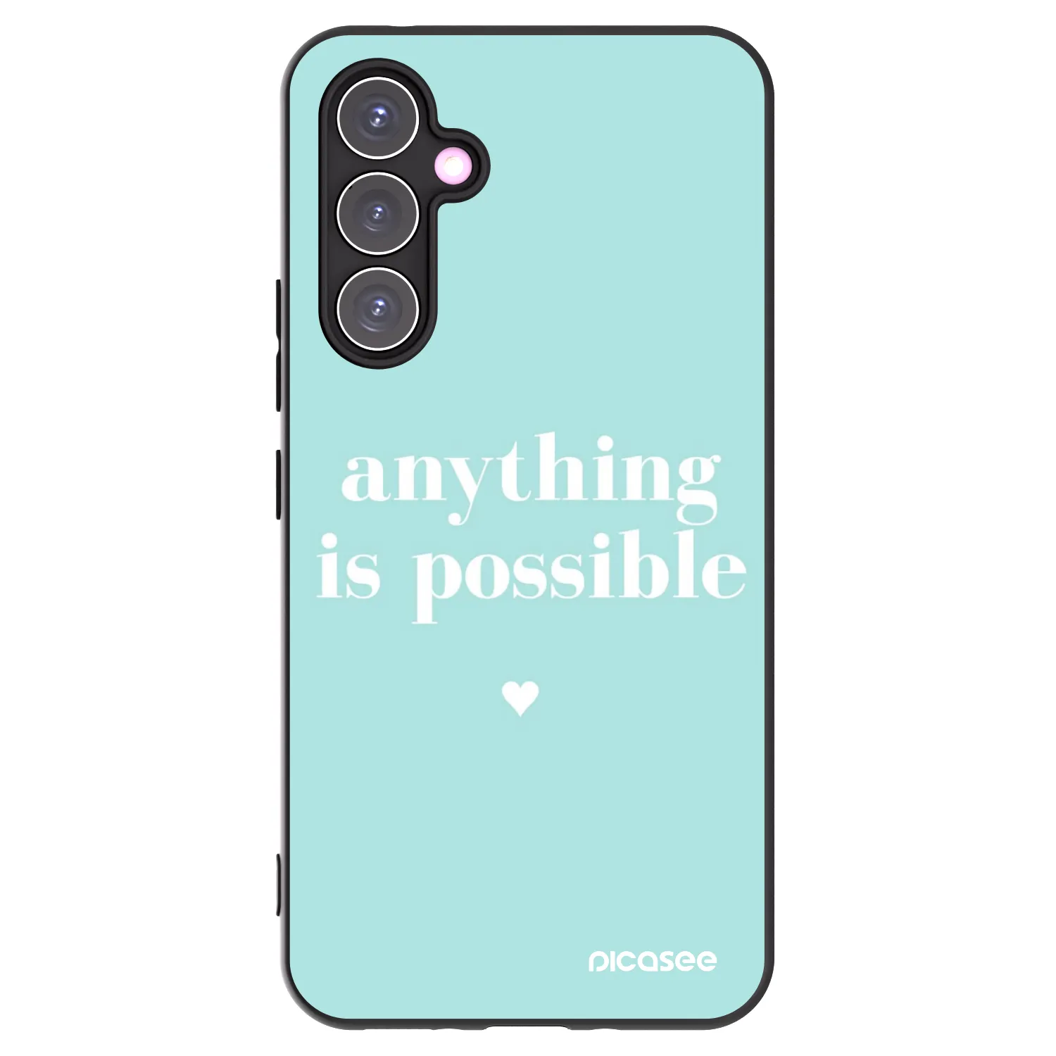 Picasee husă neagră din silicon pentru Samsung Galaxy A54 5G A546B - Anything is possible