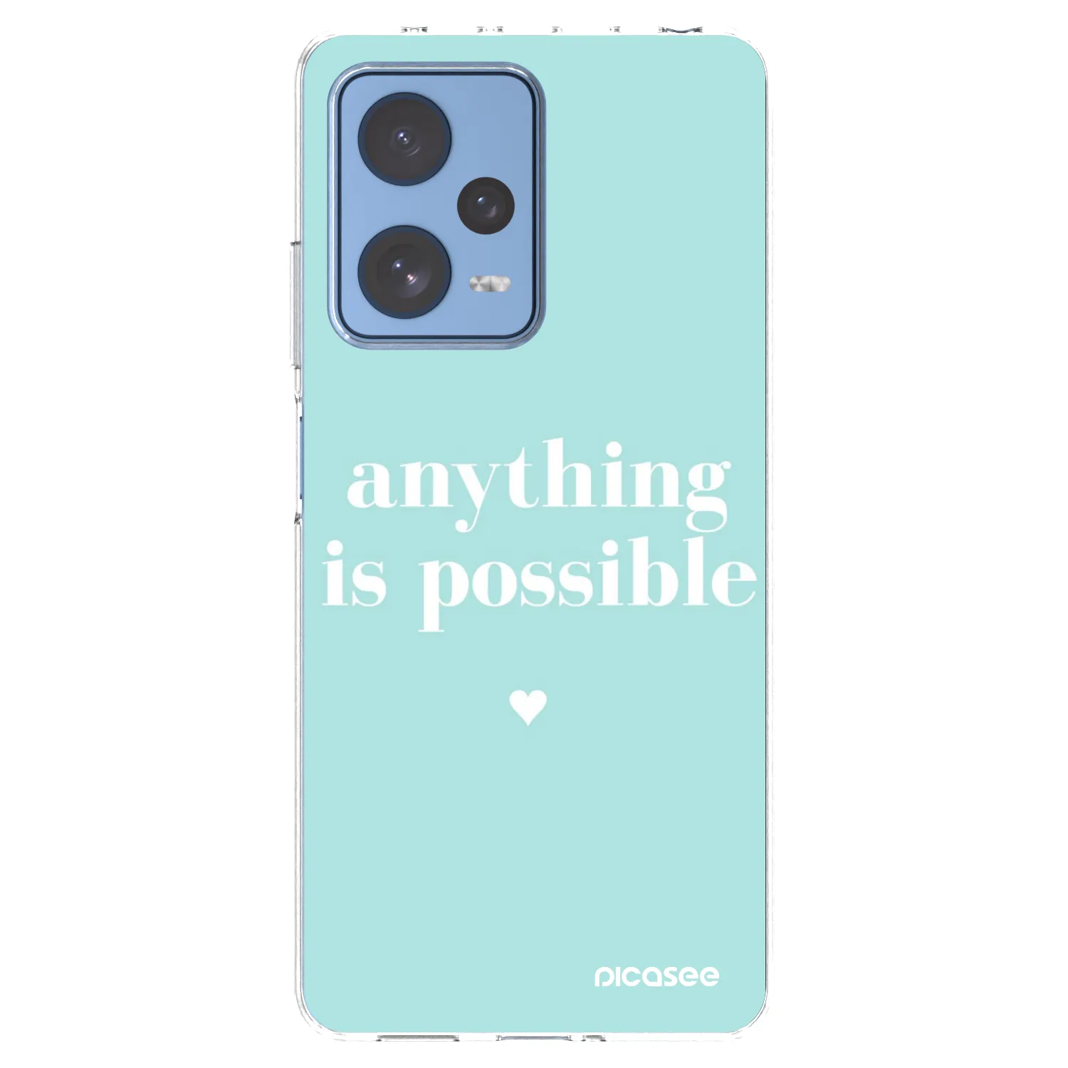 Picasee husă transparentă din silicon pentru Xiaomi Redmi Note 12 Pro 5G - Anything is possible