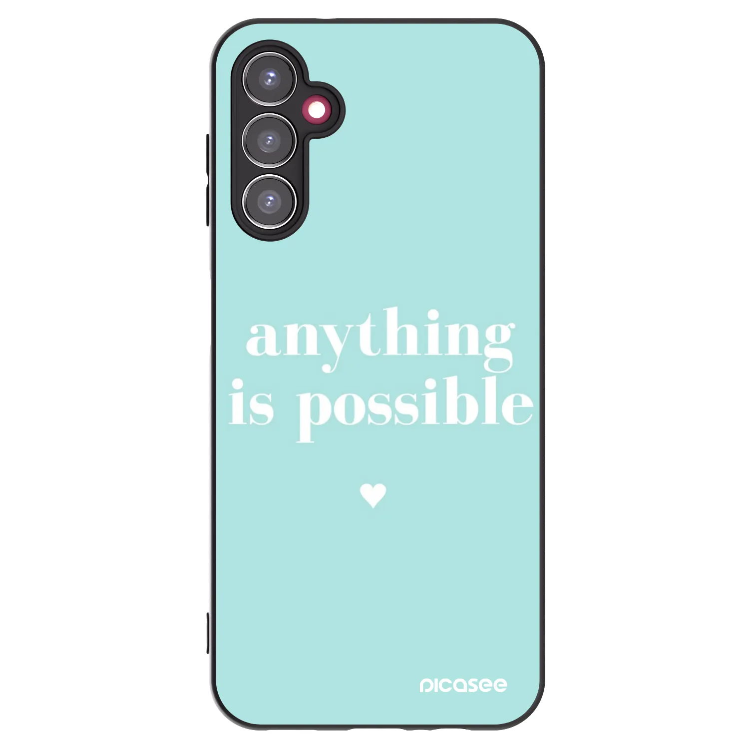 Picasee husă neagră din silicon pentru Samsung Galaxy A14 5G A146P - Anything is possible