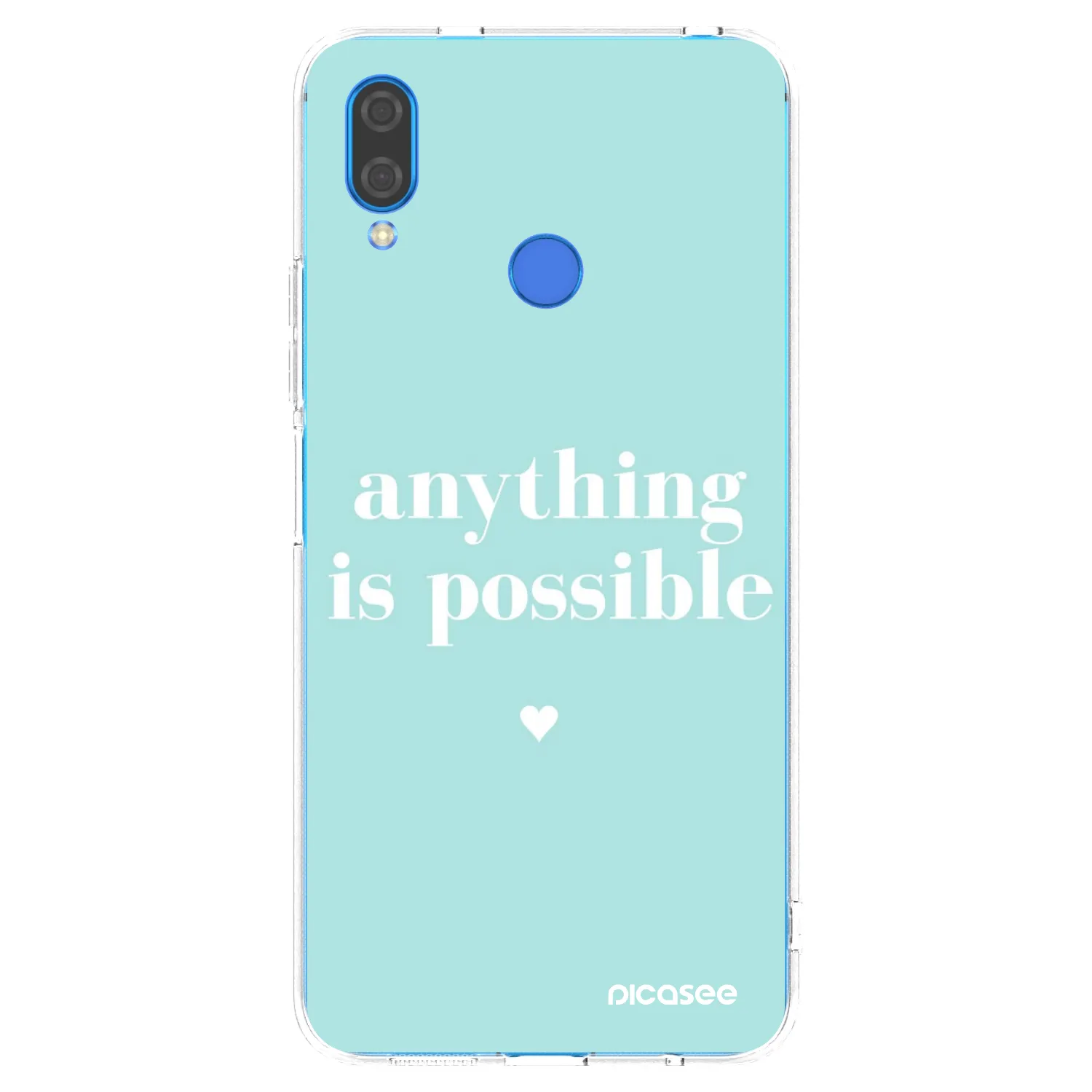 Picasee husă transparentă din silicon pentru Huawei Nova 3 - Anything is possible