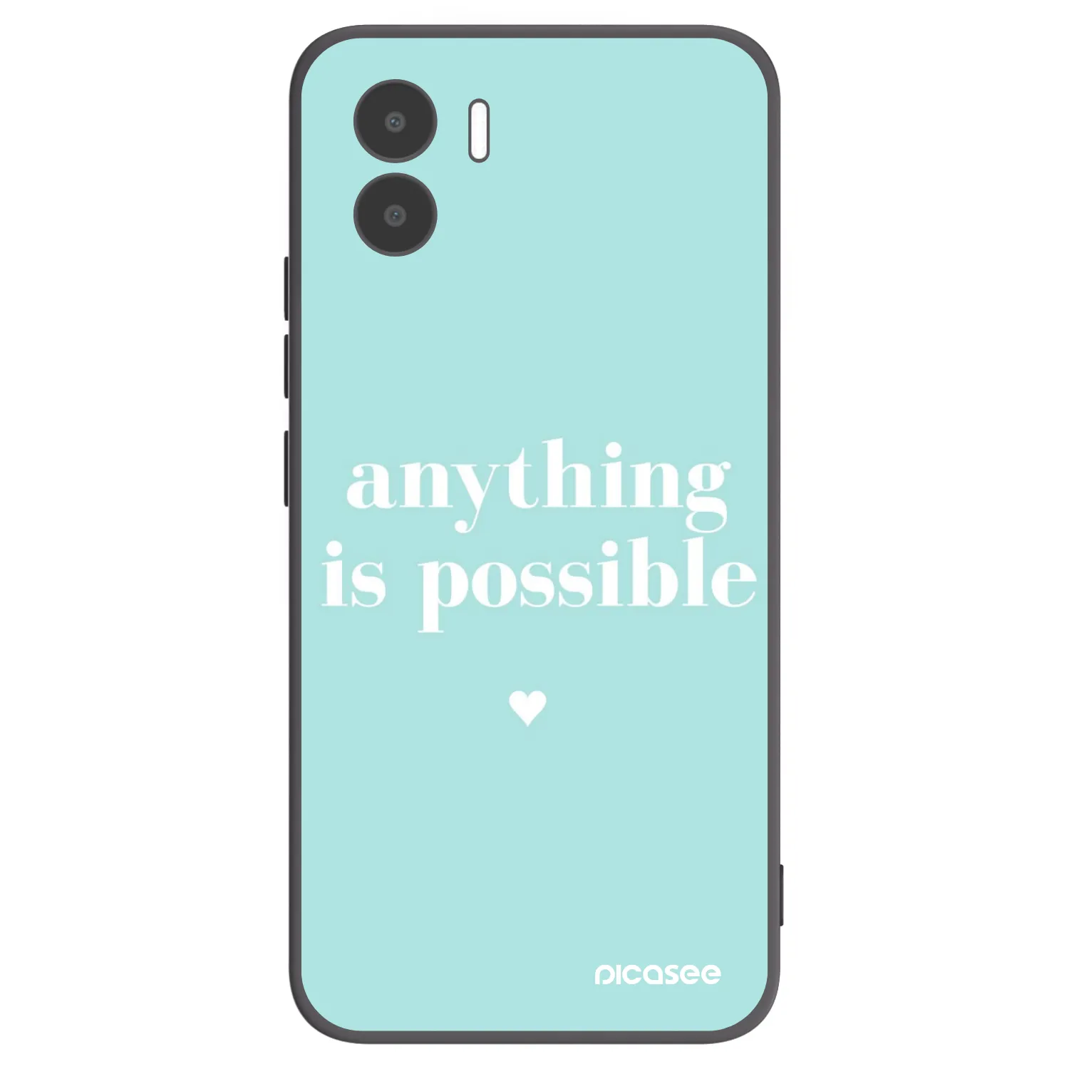 Picasee husă neagră din silicon pentru Xiaomi Redmi A2 - Anything is possible