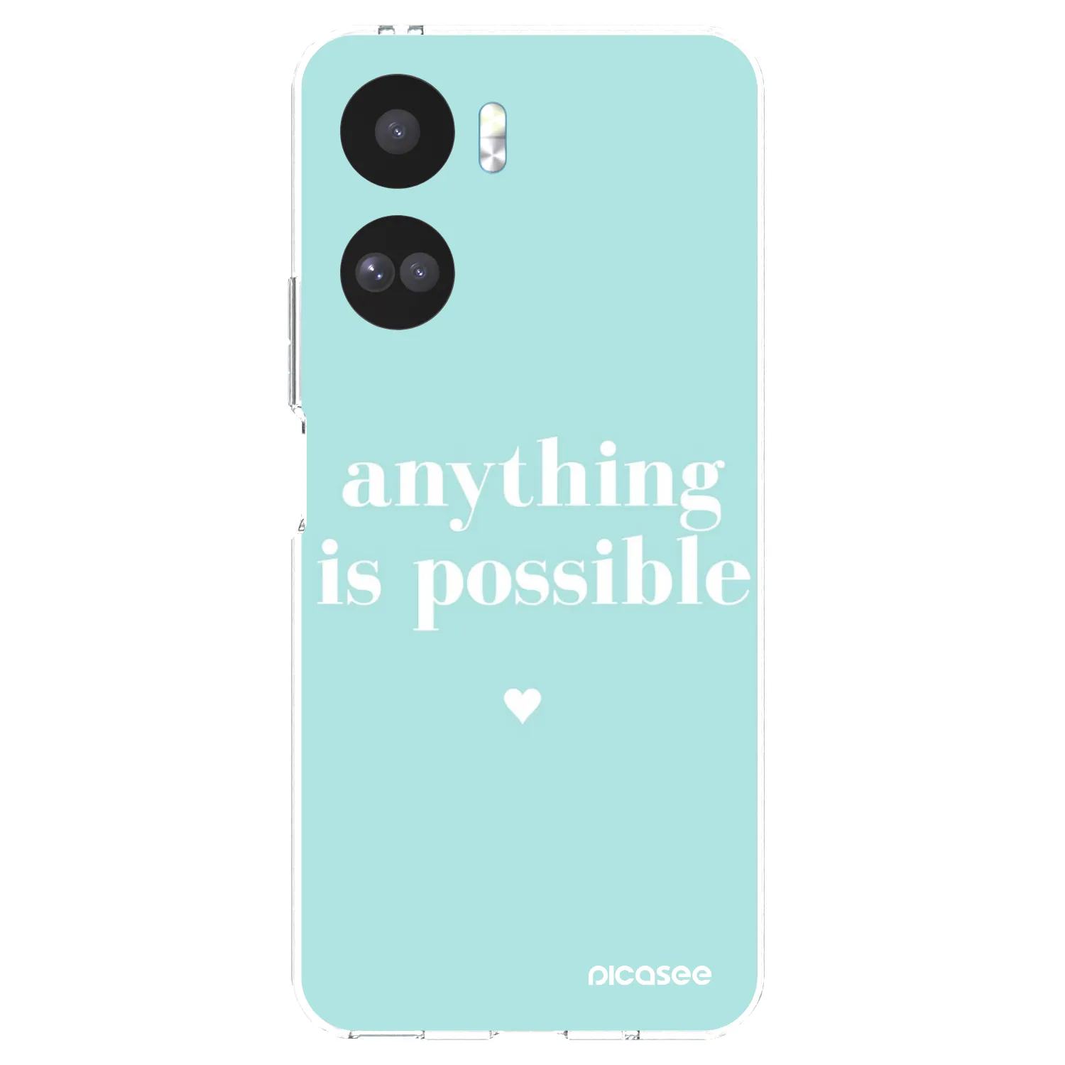 Picasee husă transparentă din silicon pentru Honor 90 Lite 5G - Anything is possible