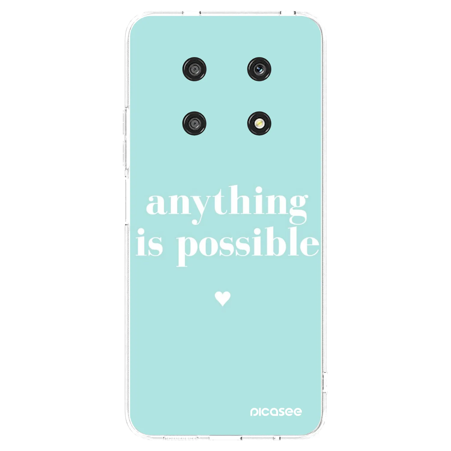 Picasee husă transparentă din silicon pentru Honor Magic4 Lite 5G - Anything is possible