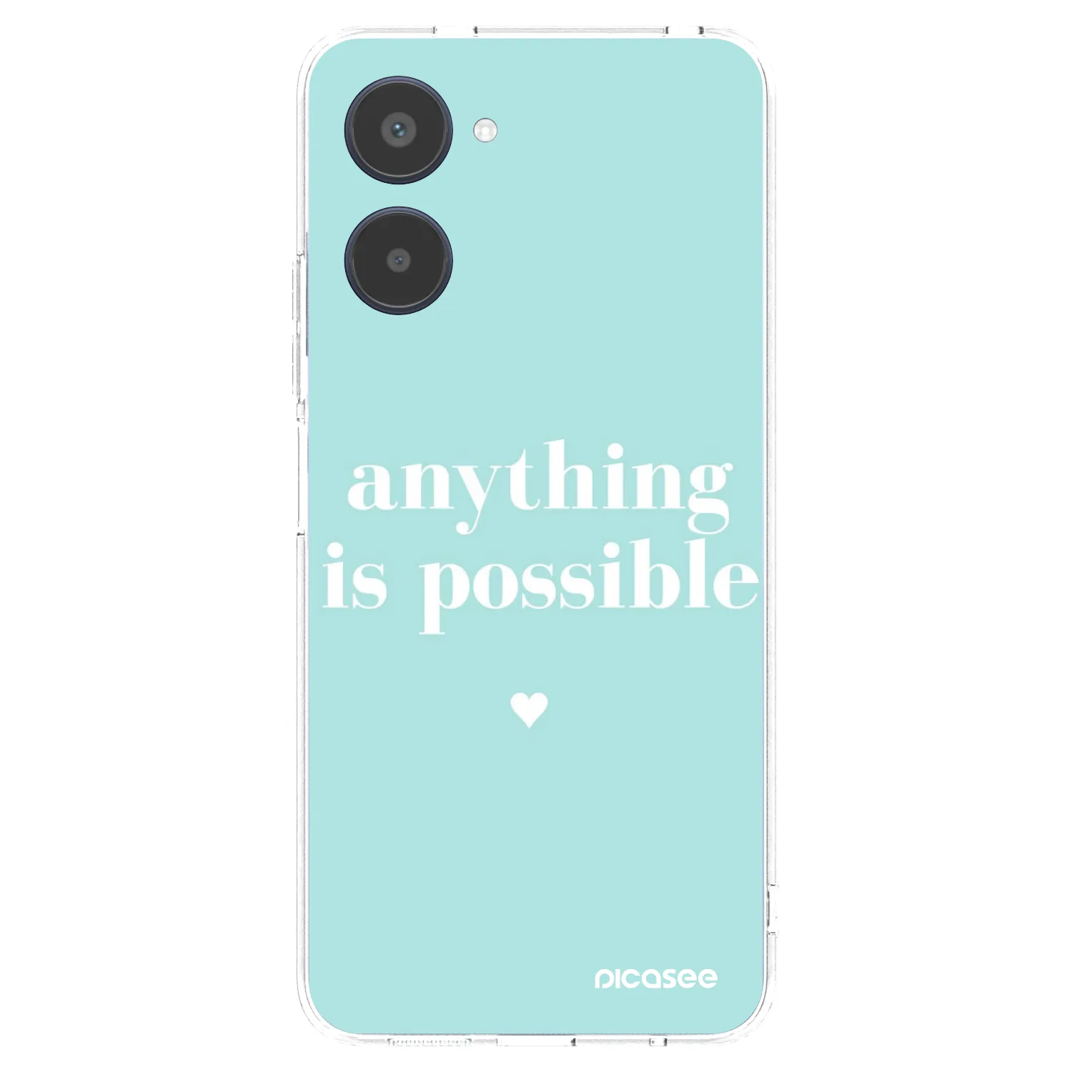 Picasee husă transparentă din silicon pentru Realme 10 4G - Anything is possible