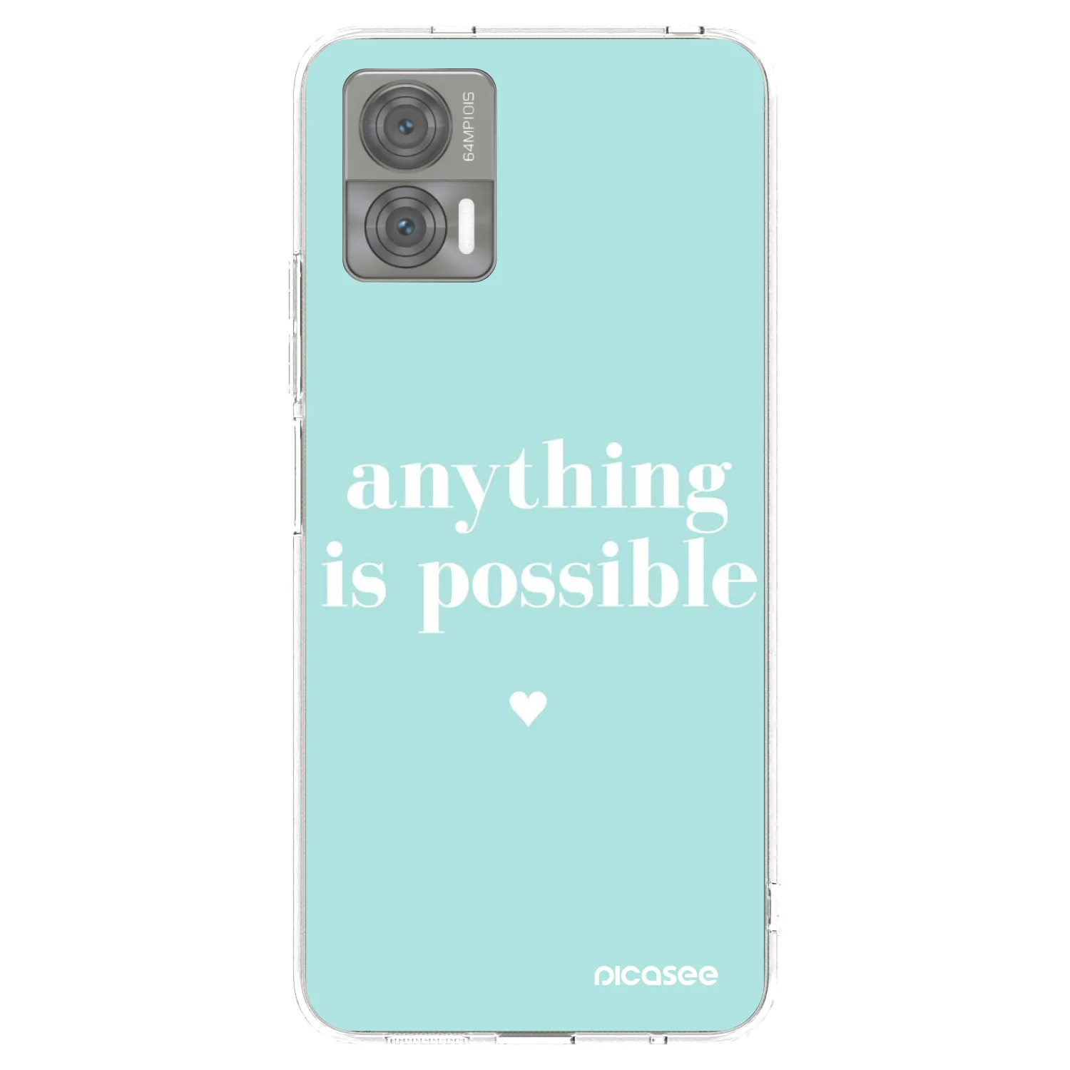 Picasee husă transparentă din silicon pentru Motorola Edge 30 Neo - Anything is possible