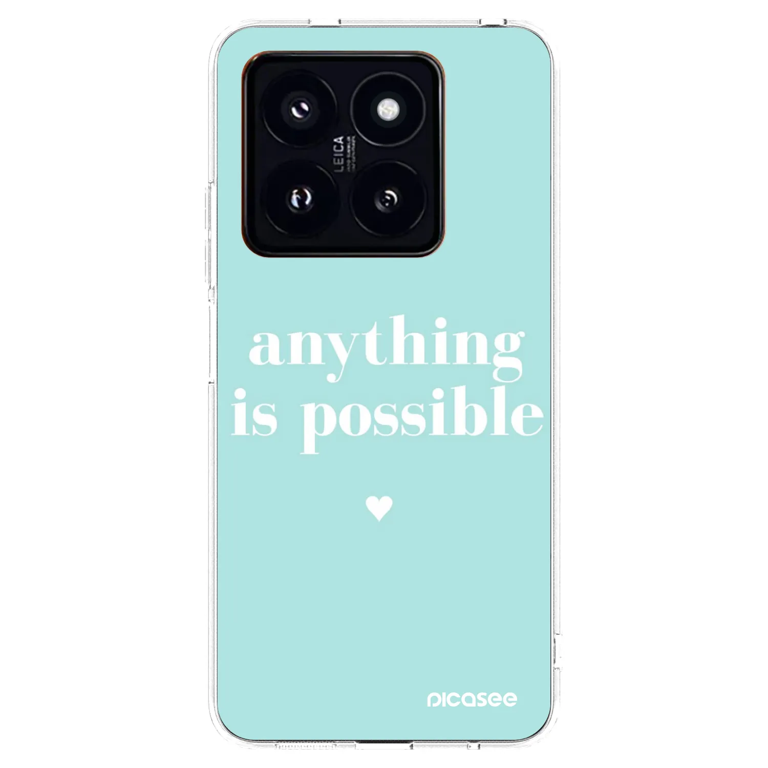 Picasee husă transparentă din silicon pentru Xiaomi 14 Pro - Anything is possible