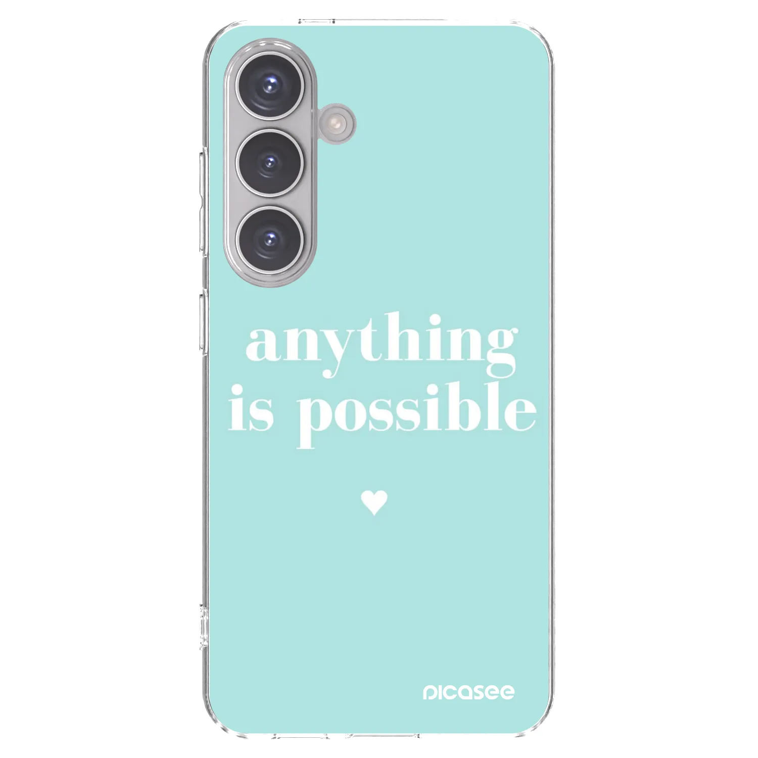 Picasee husă transparentă din silicon pentru Samsung Galaxy S24 S921B 5G - Anything is possible