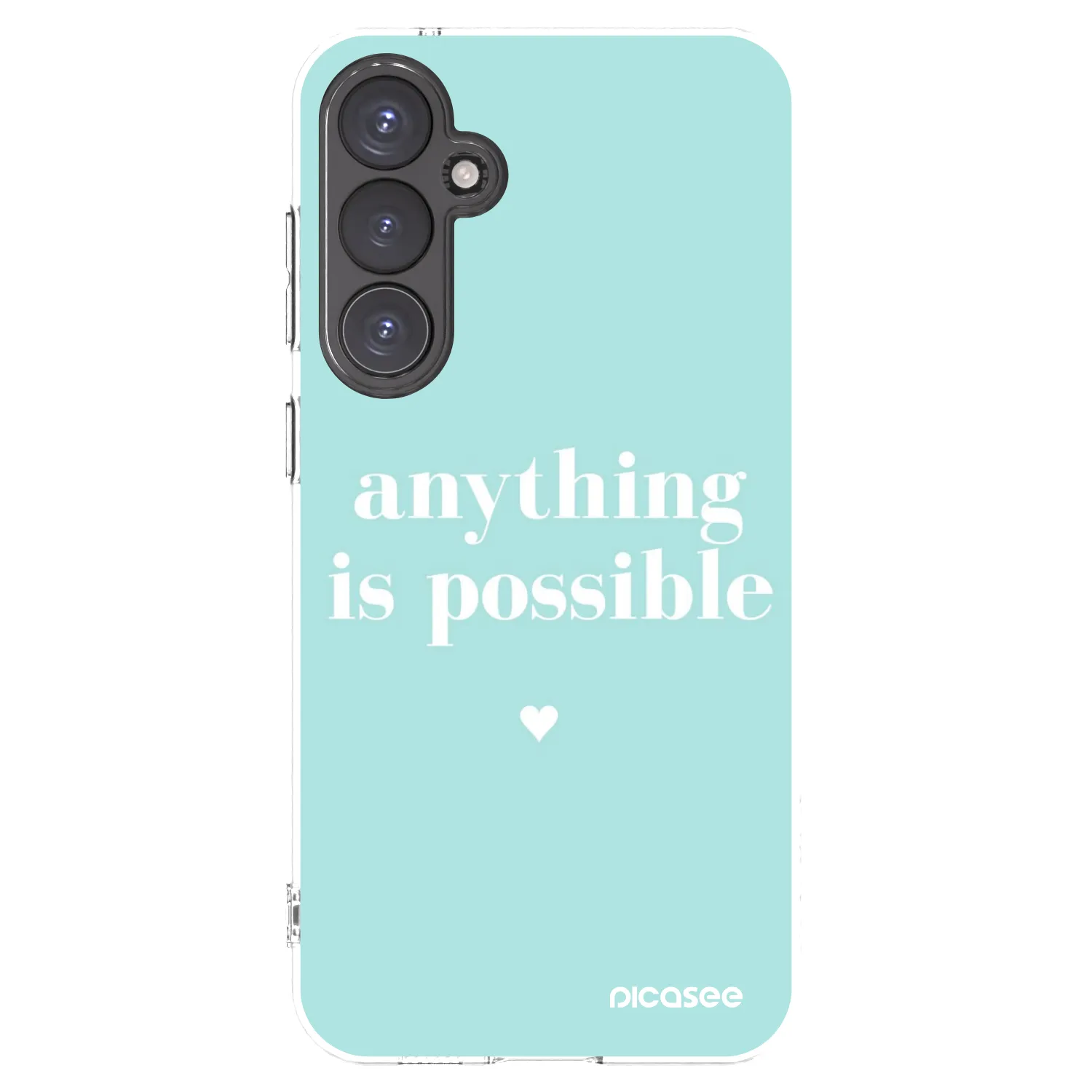 Picasee husă transparentă din silicon pentru Samsung Galaxy S23 FE S711B - Anything is possible