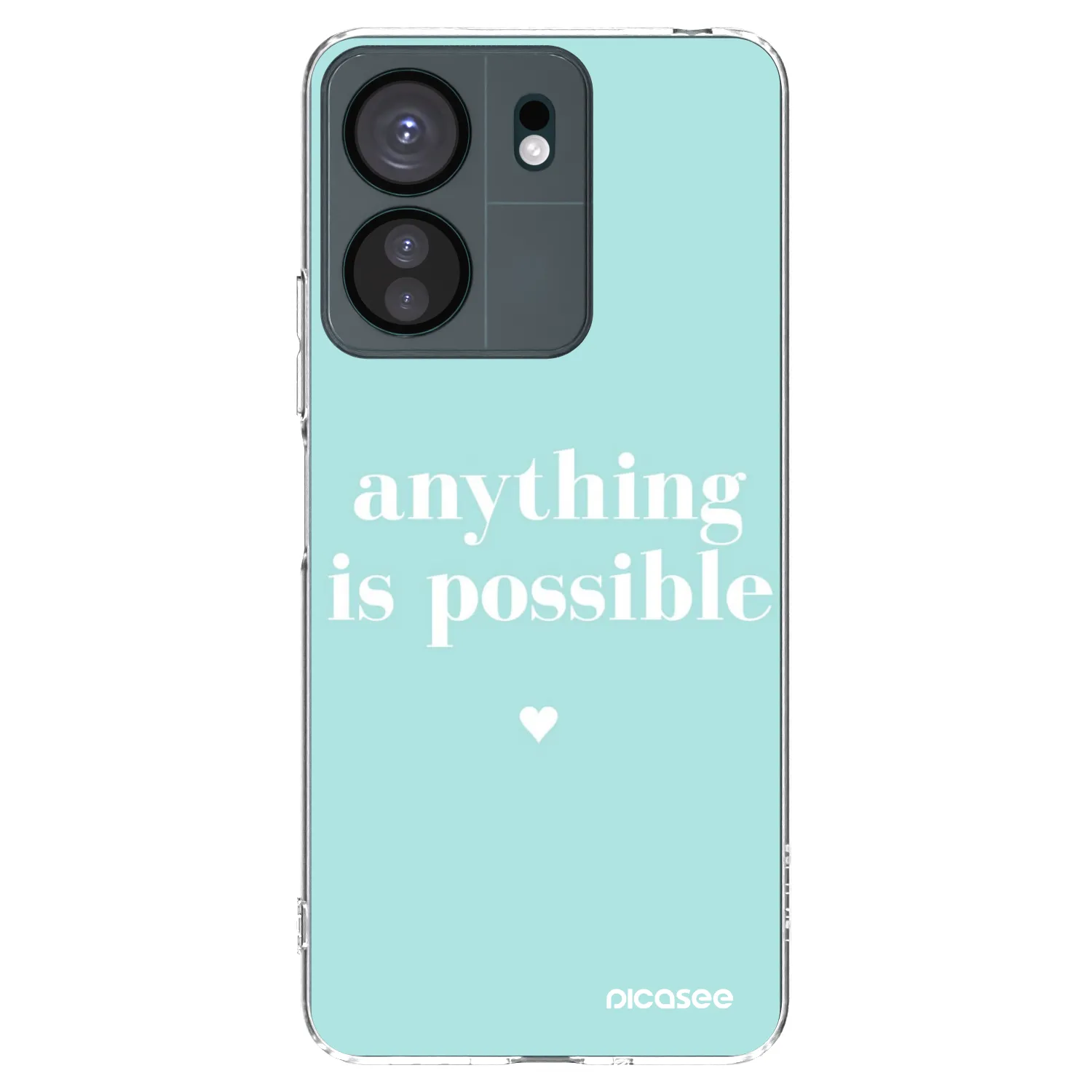 Picasee husă transparentă din silicon pentru Xiaomi Redmi 13C 4G - Anything is possible