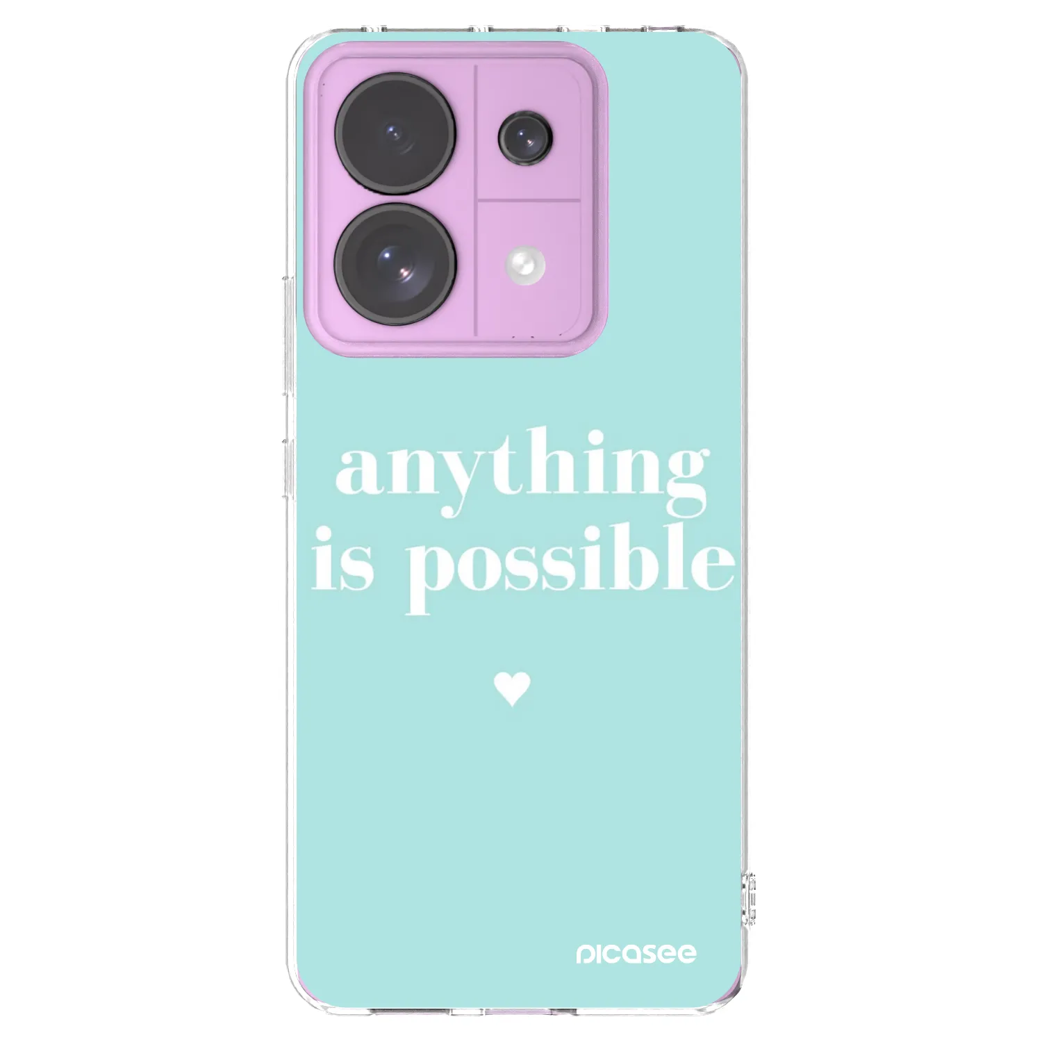 Picasee husă transparentă din silicon pentru Xiaomi Redmi Note 13 Pro 5G - Anything is possible