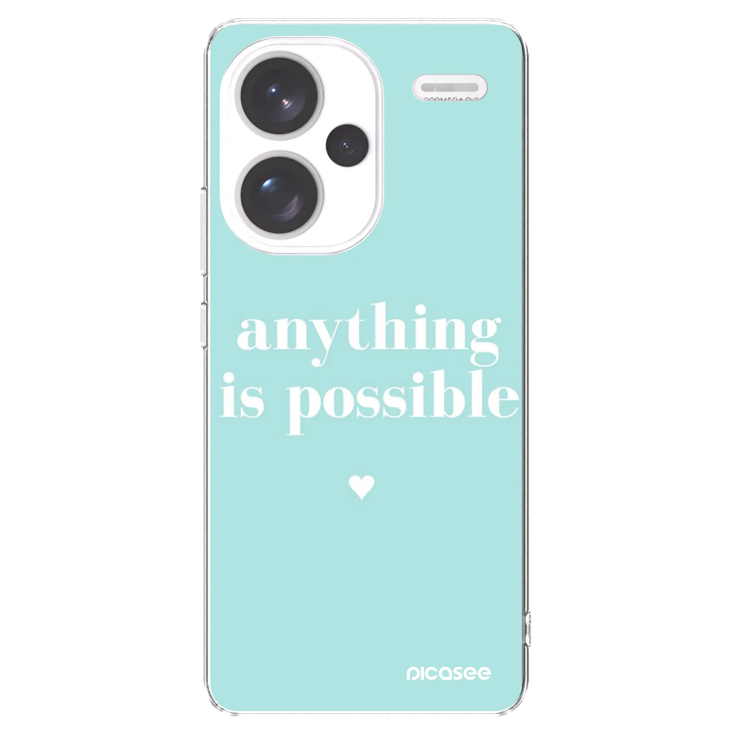 Picasee husă transparentă din silicon pentru Xiaomi Redmi Note 13 Pro+ 5G - Anything is possible