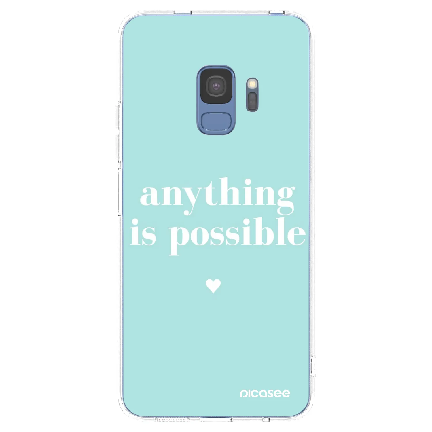 Picasee husă transparentă din silicon pentru Samsung Galaxy S9 G960F - Anything is possible