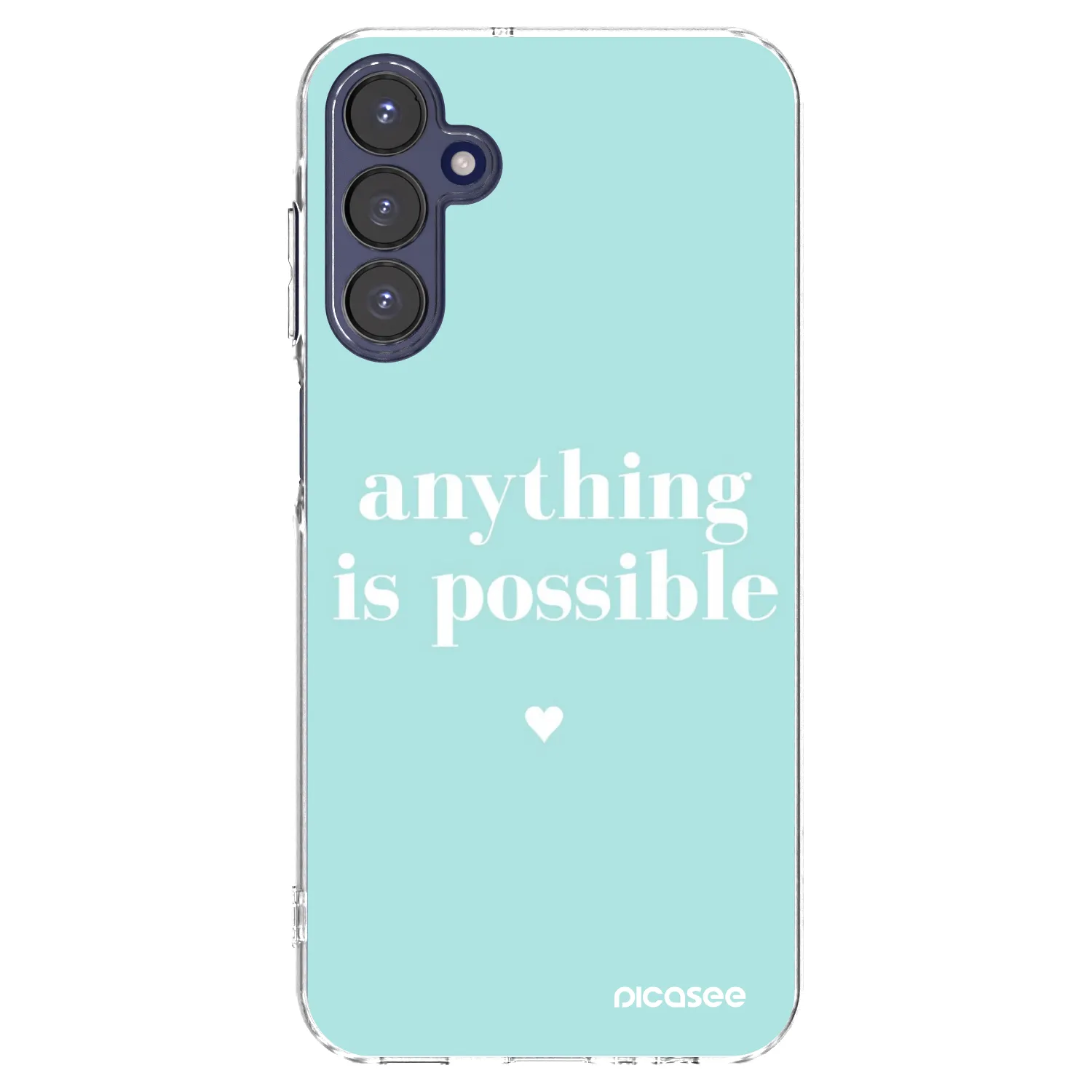 Picasee husă transparentă din silicon pentru Samsung Galaxy A15 A155F 4G - Anything is possible