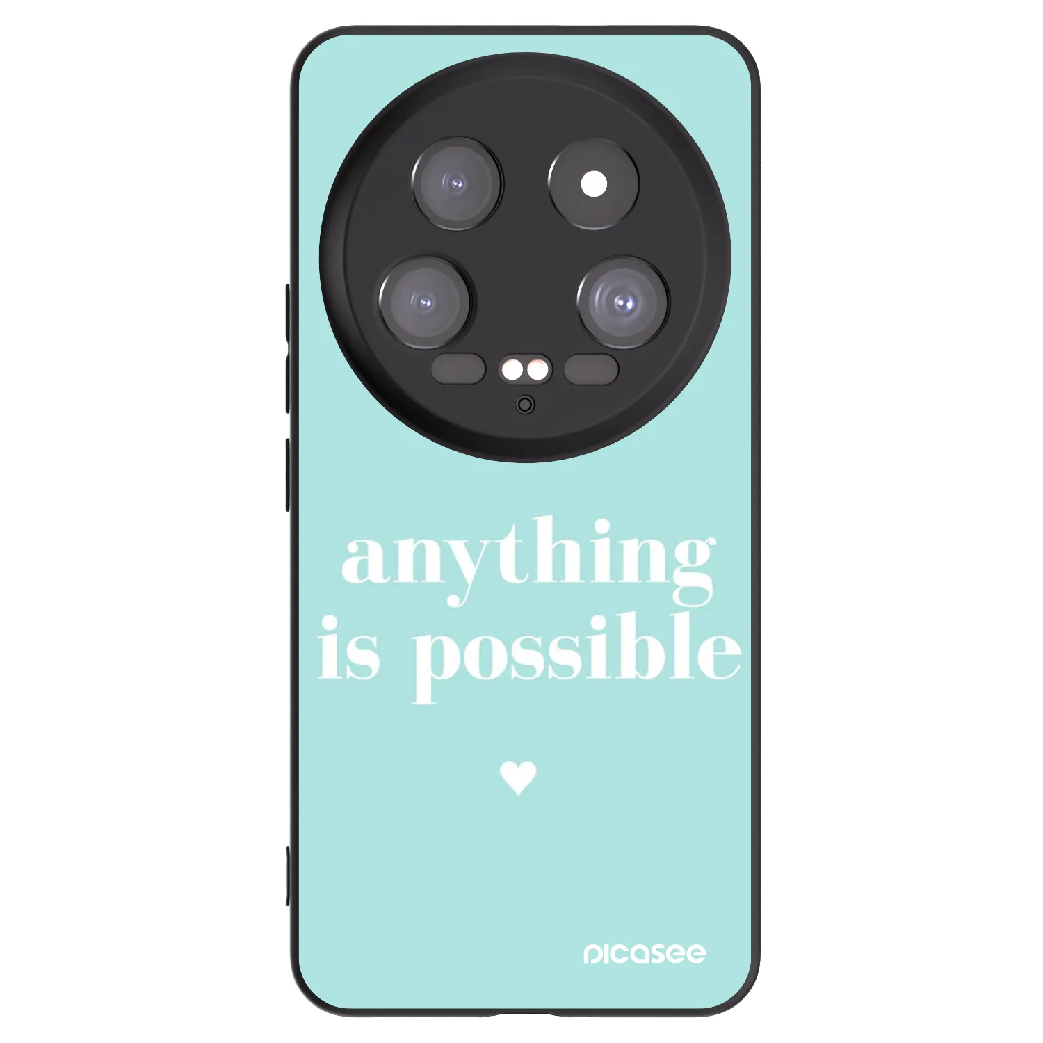 Picasee husă neagră din silicon pentru Xiaomi 14 Ultra - Anything is possible