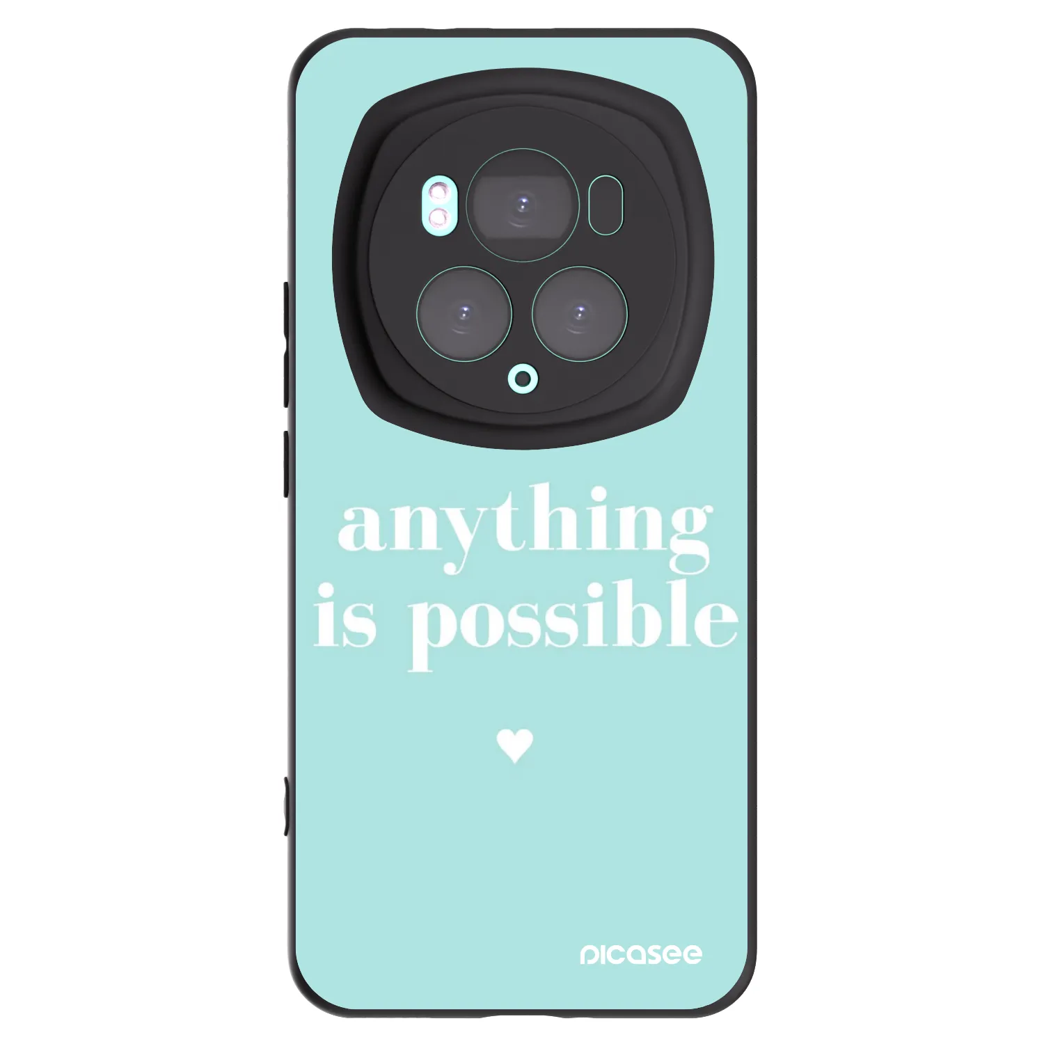 Picasee husă neagră din silicon pentru Honor Magic6 Pro - Anything is possible