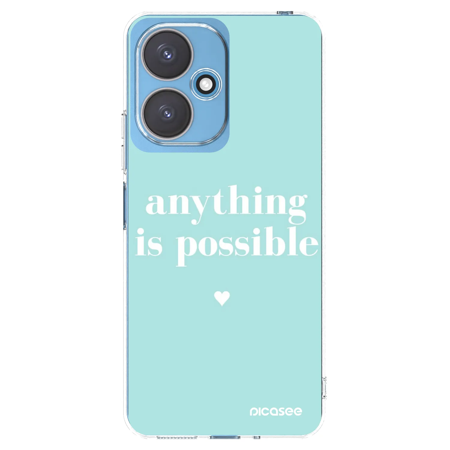 Picasee husă transparentă din silicon pentru Xiaomi Redmi 13C 5G - Anything is possible
