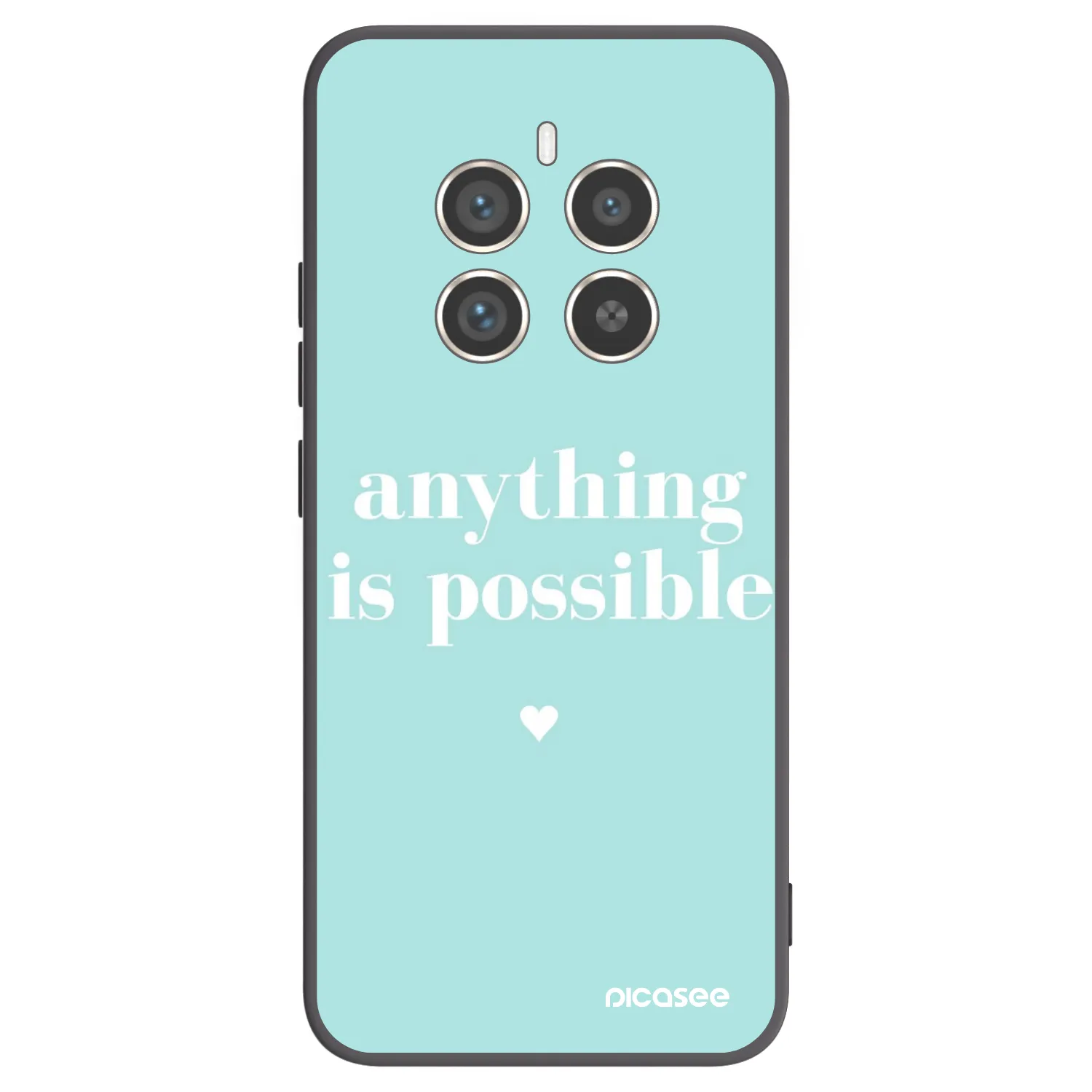 Picasee husă neagră din silicon pentru Realme 12 Pro 5G - Anything is possible