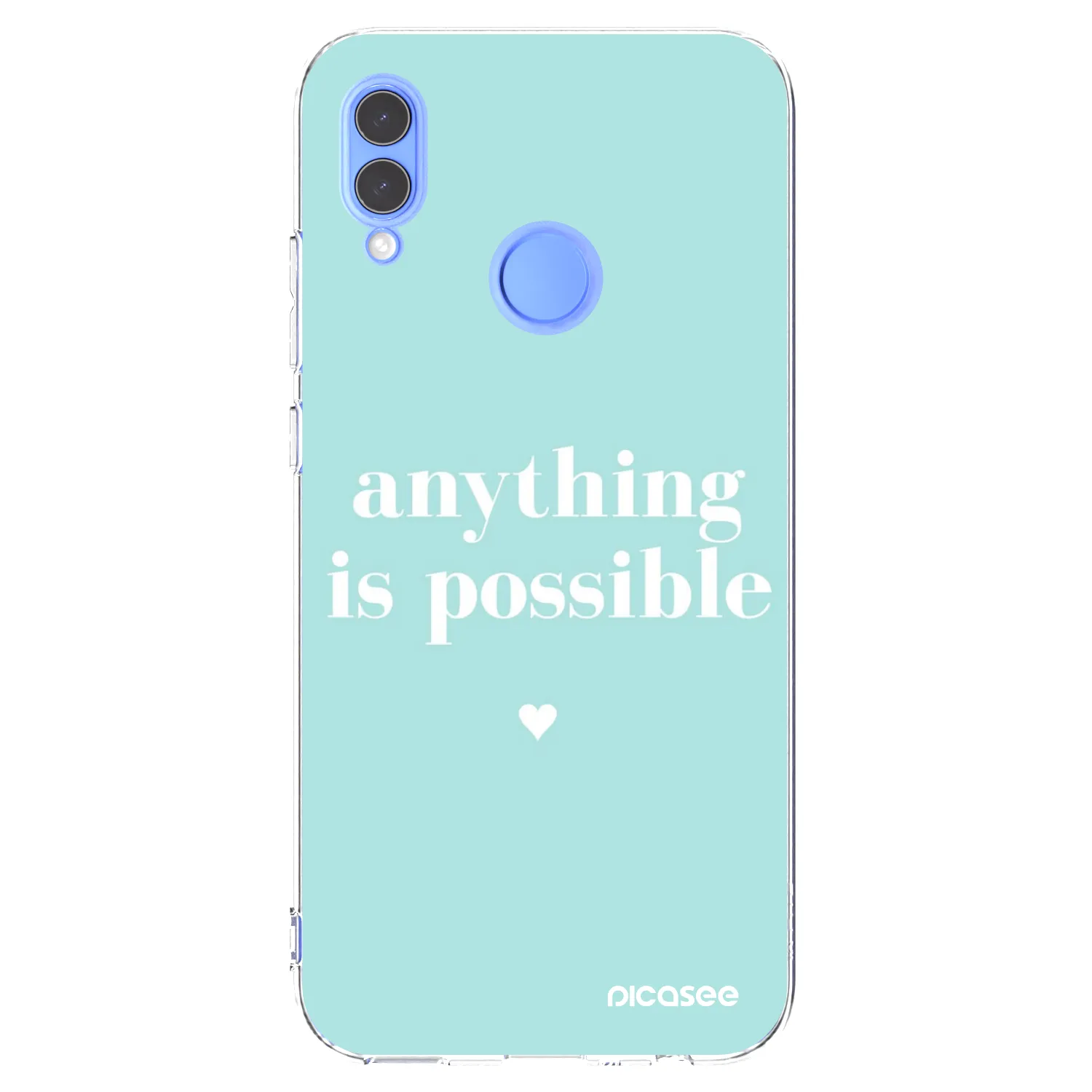 Picasee husă transparentă din silicon pentru Huawei P Smart 2019 - Anything is possible