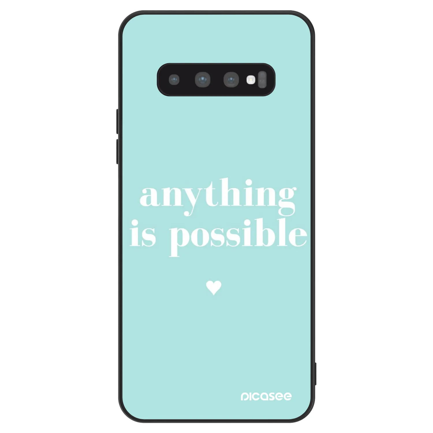 Picasee ULTIMATE CASE pentru Samsung Galaxy S10 Plus G975 - Anything is possible