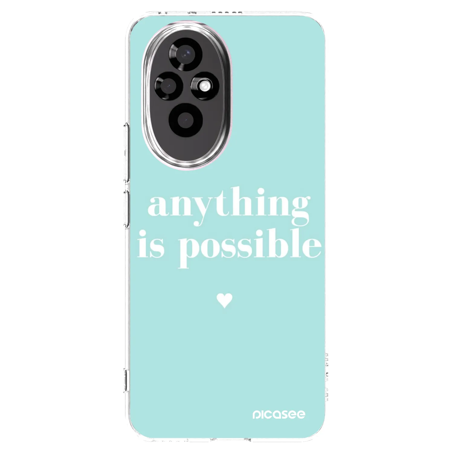Picasee husă transparentă din silicon pentru Honor 200 Pro 5G - Anything is possible